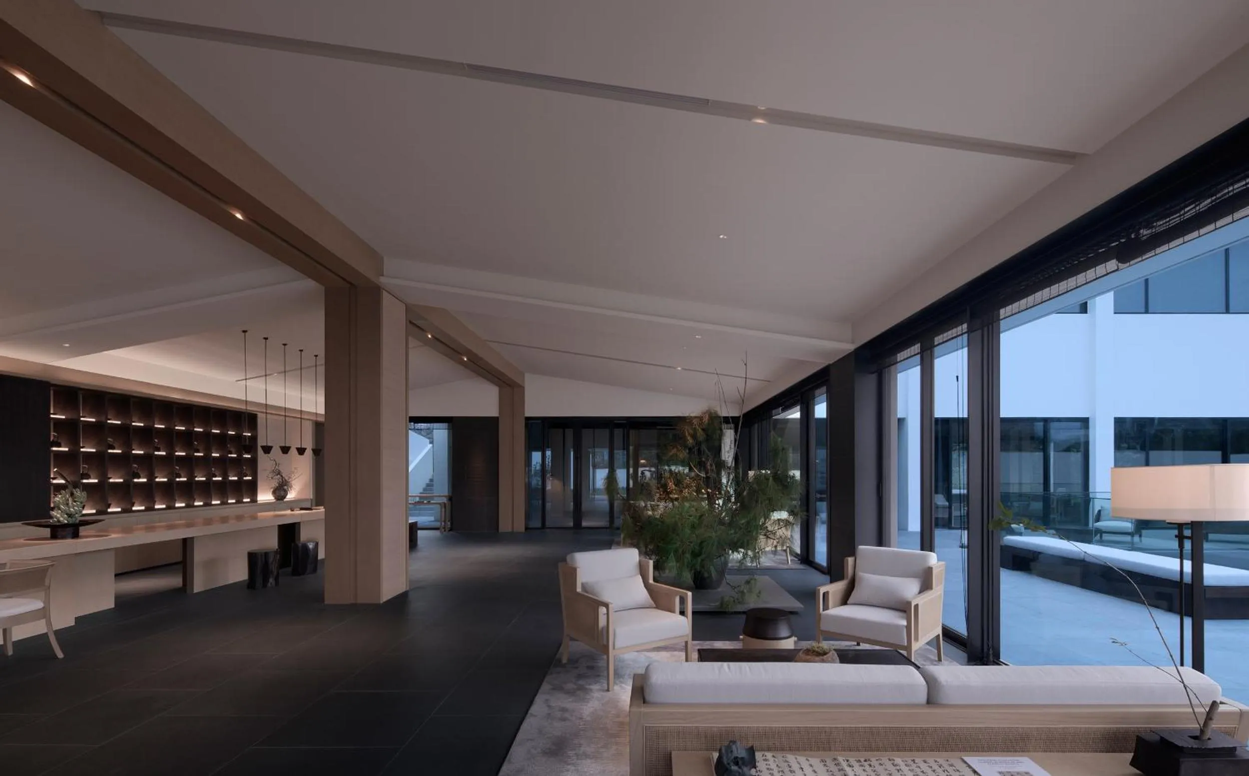 Lobby or reception in Guilin Yangshuo Jora Hotel