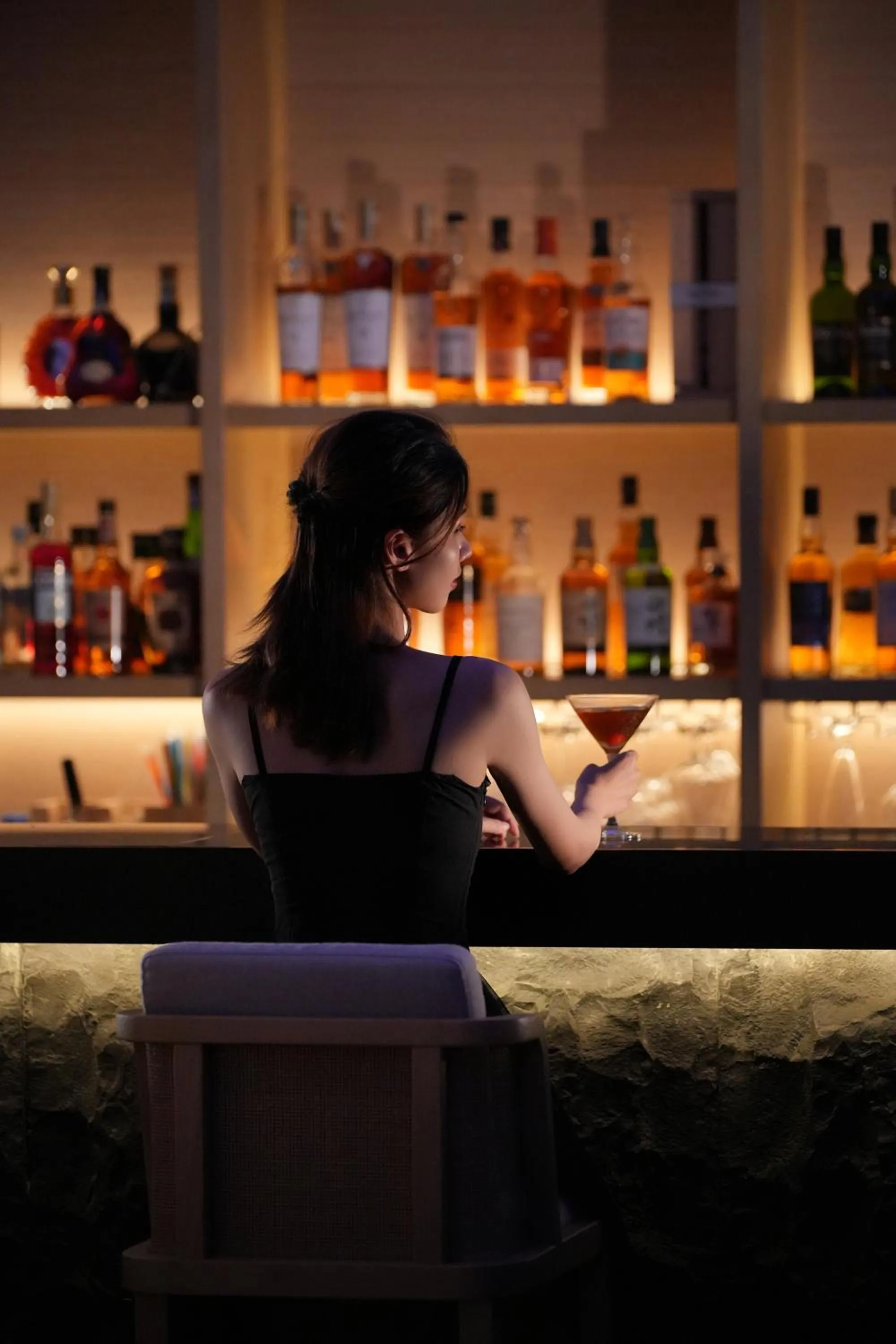 Lounge or bar in Guilin Yangshuo Jora Hotel