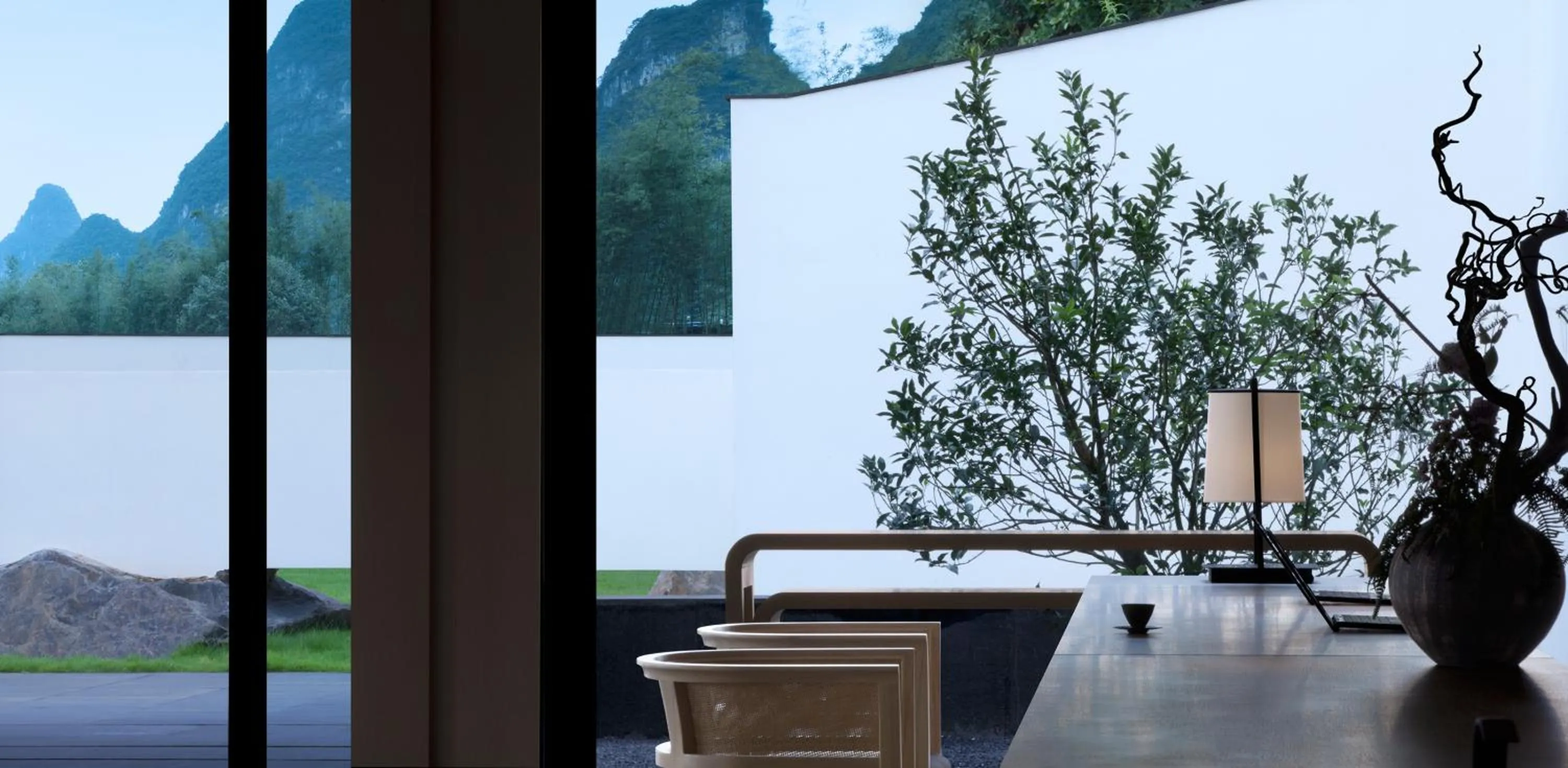 Lobby or reception in Guilin Yangshuo Jora Hotel
