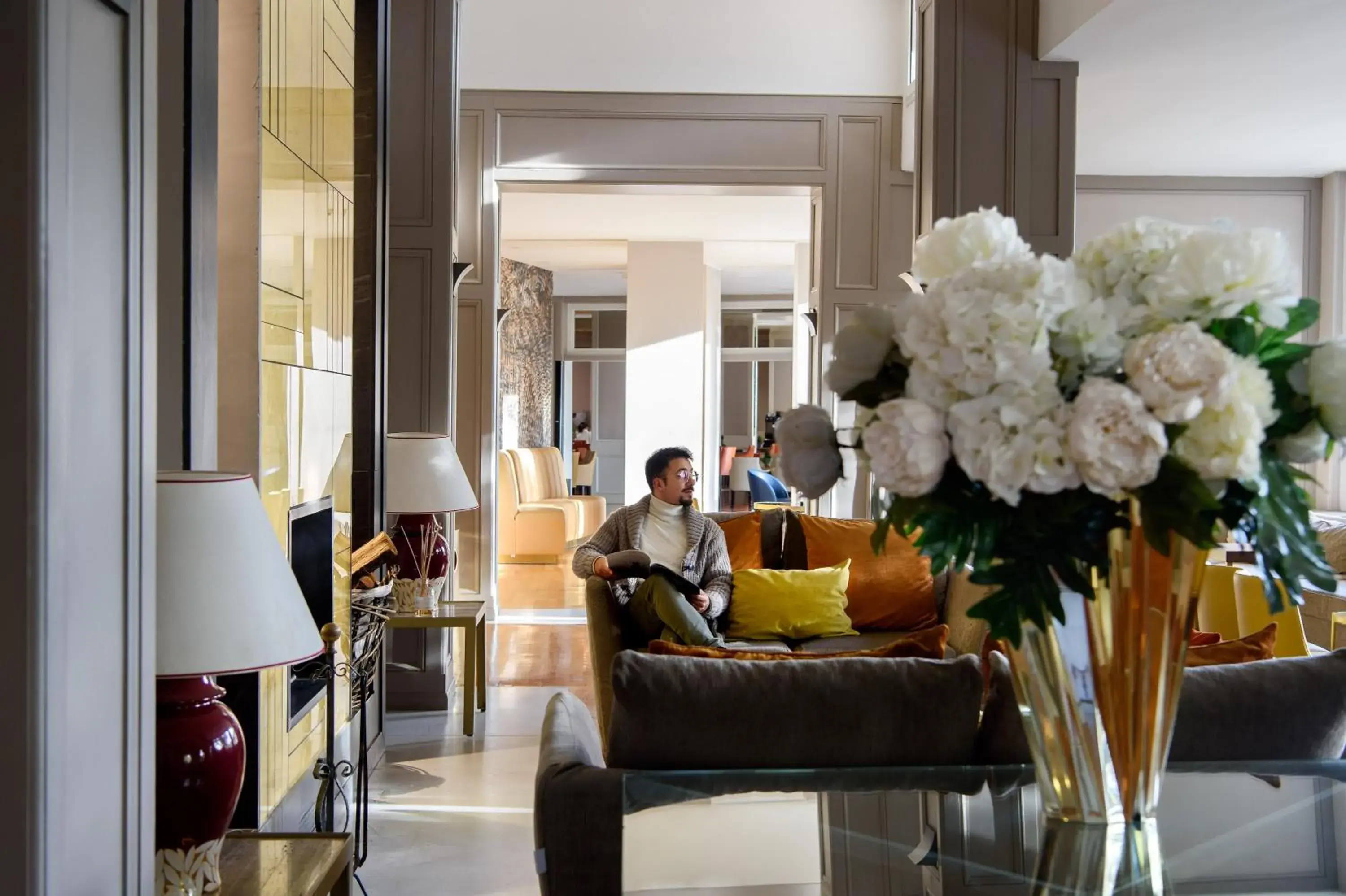 Lobby or reception in Silva Hotel Splendid Lobby or reception in Silva Hotel Splendid