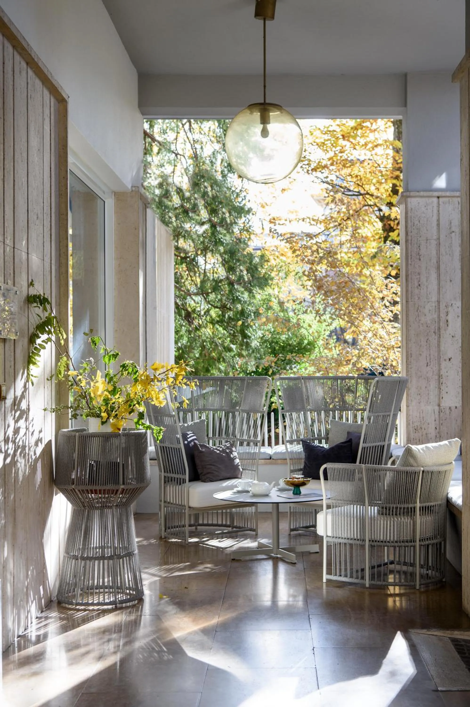 Patio in Silva Hotel Splendid