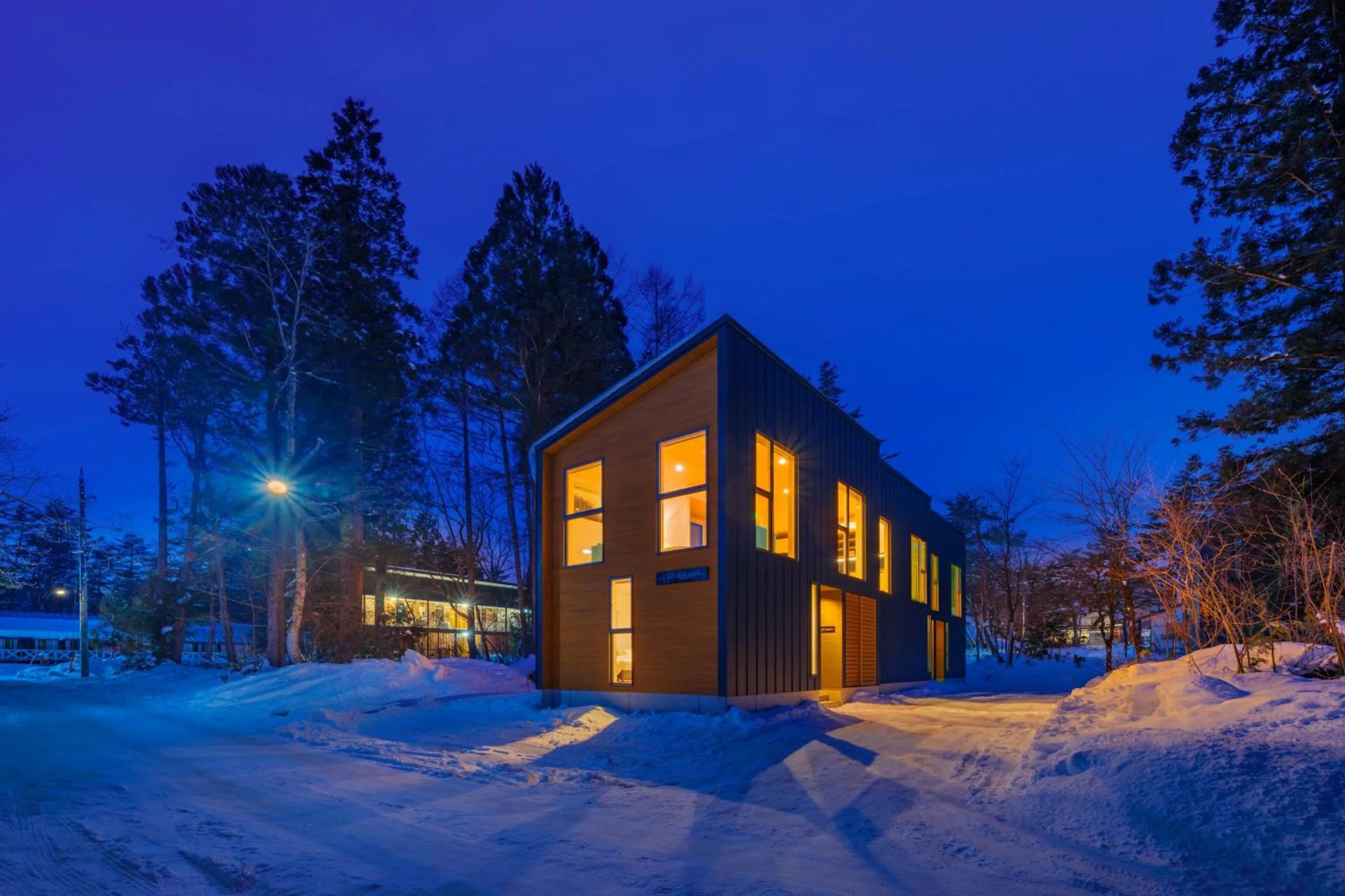 Property building in Blue River Chalets by The Hakuba Collection