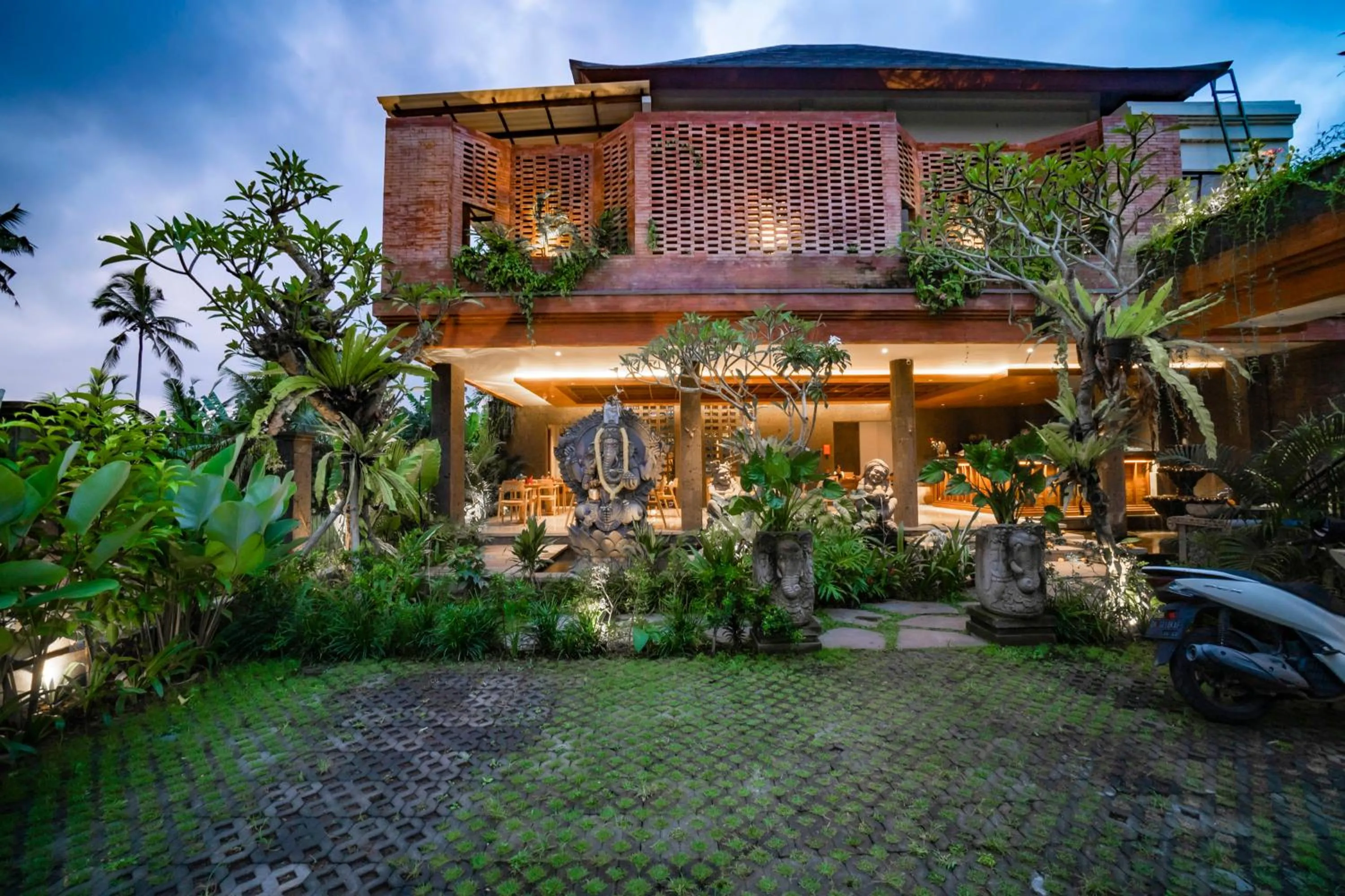 Lobby or reception in Uma Shanti Villa by Mahaputra