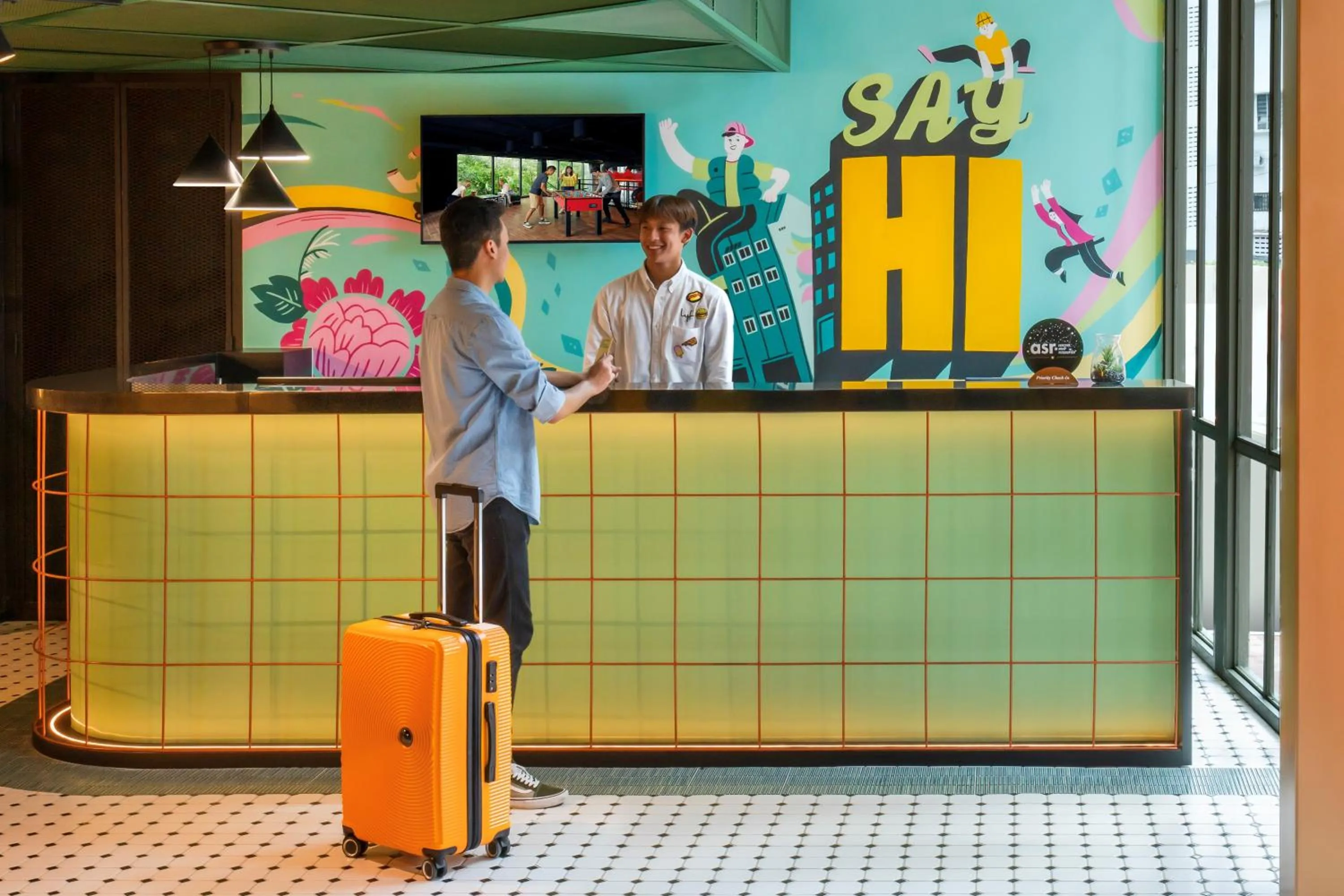 Staff in lyf Chinatown Kuala Lumpur