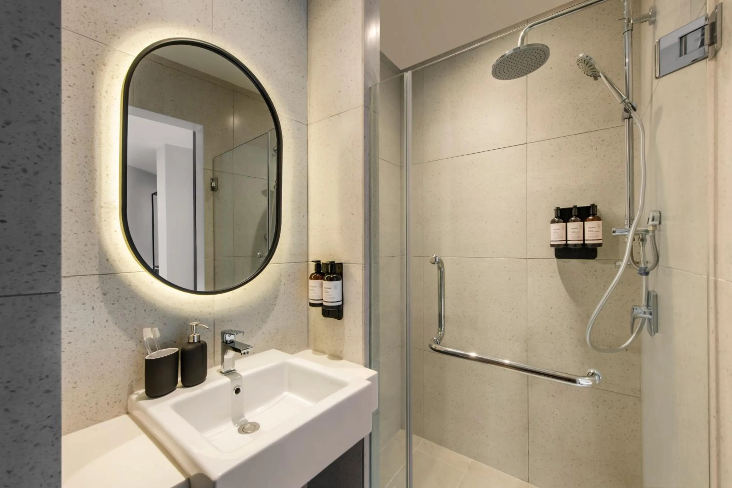 Shower in lyf Chinatown Kuala Lumpur