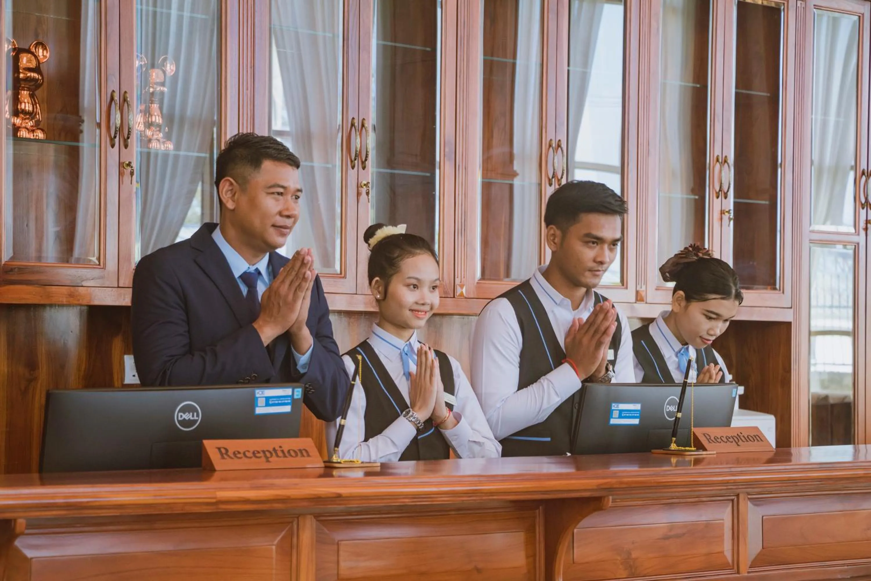 Lobby or reception in Sea Breeze Hotel & Villa