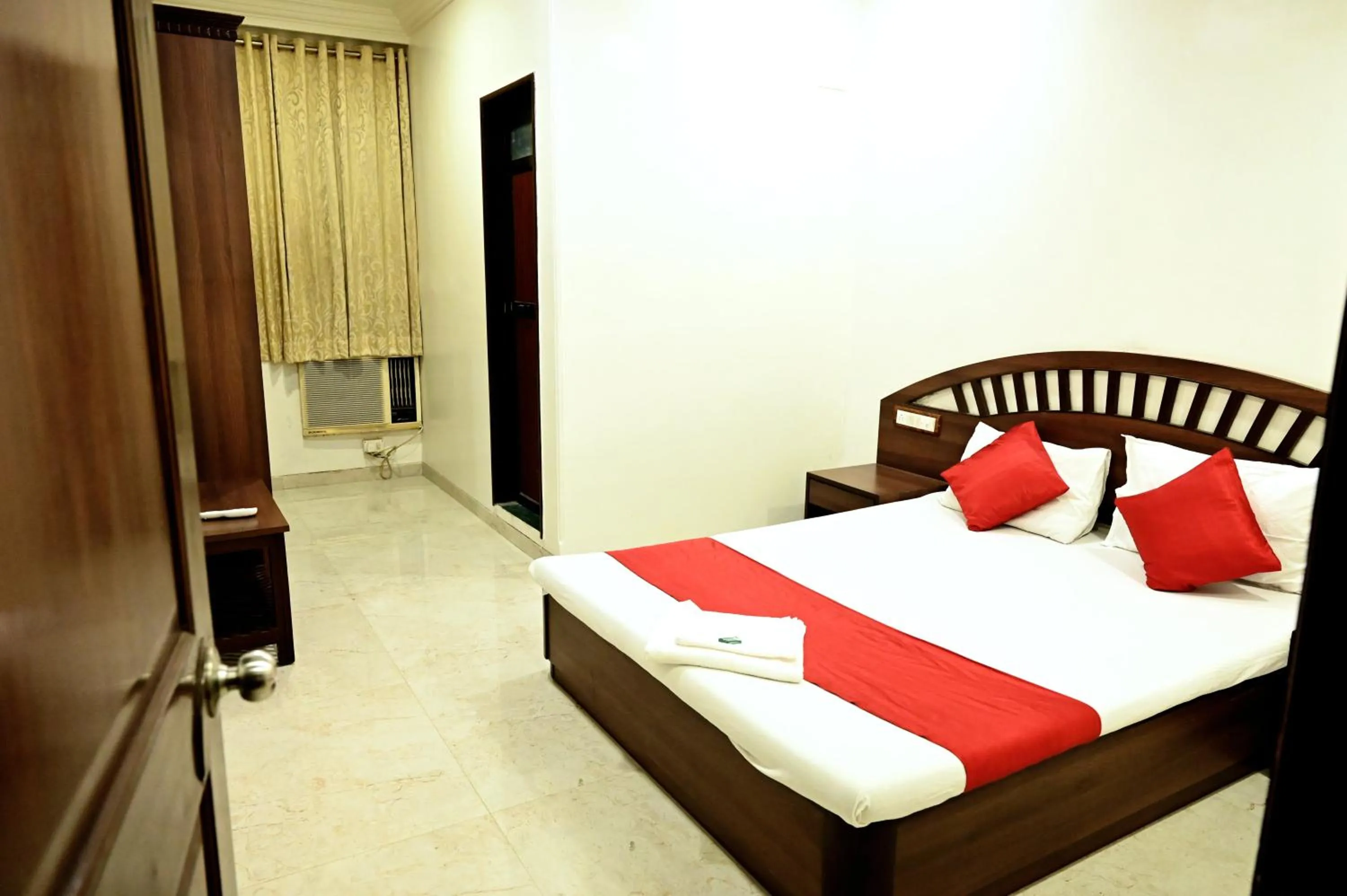 Bed in Hotel Sagar