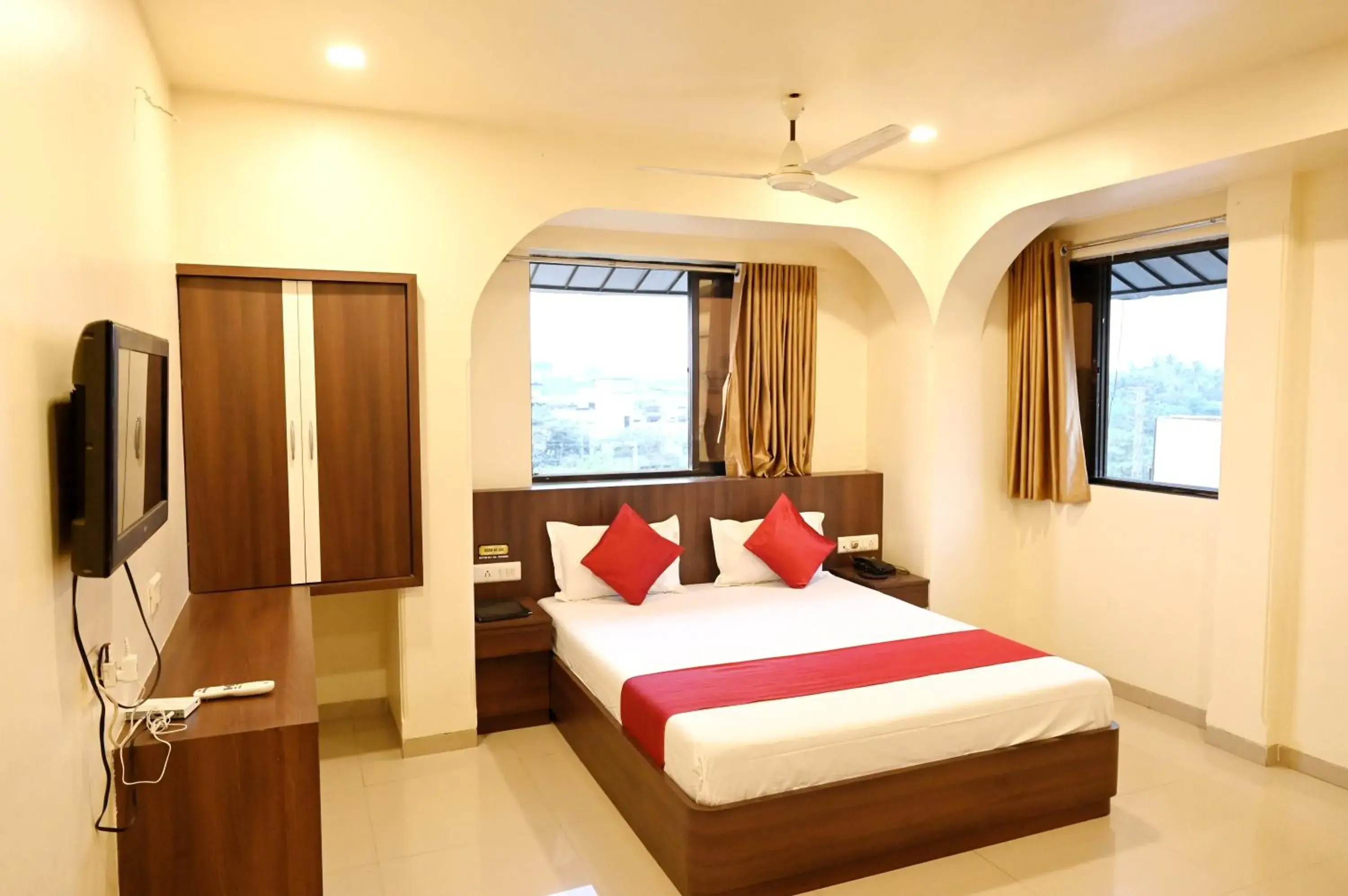 Bed in Hotel Sagar Bed in Hotel Sagar