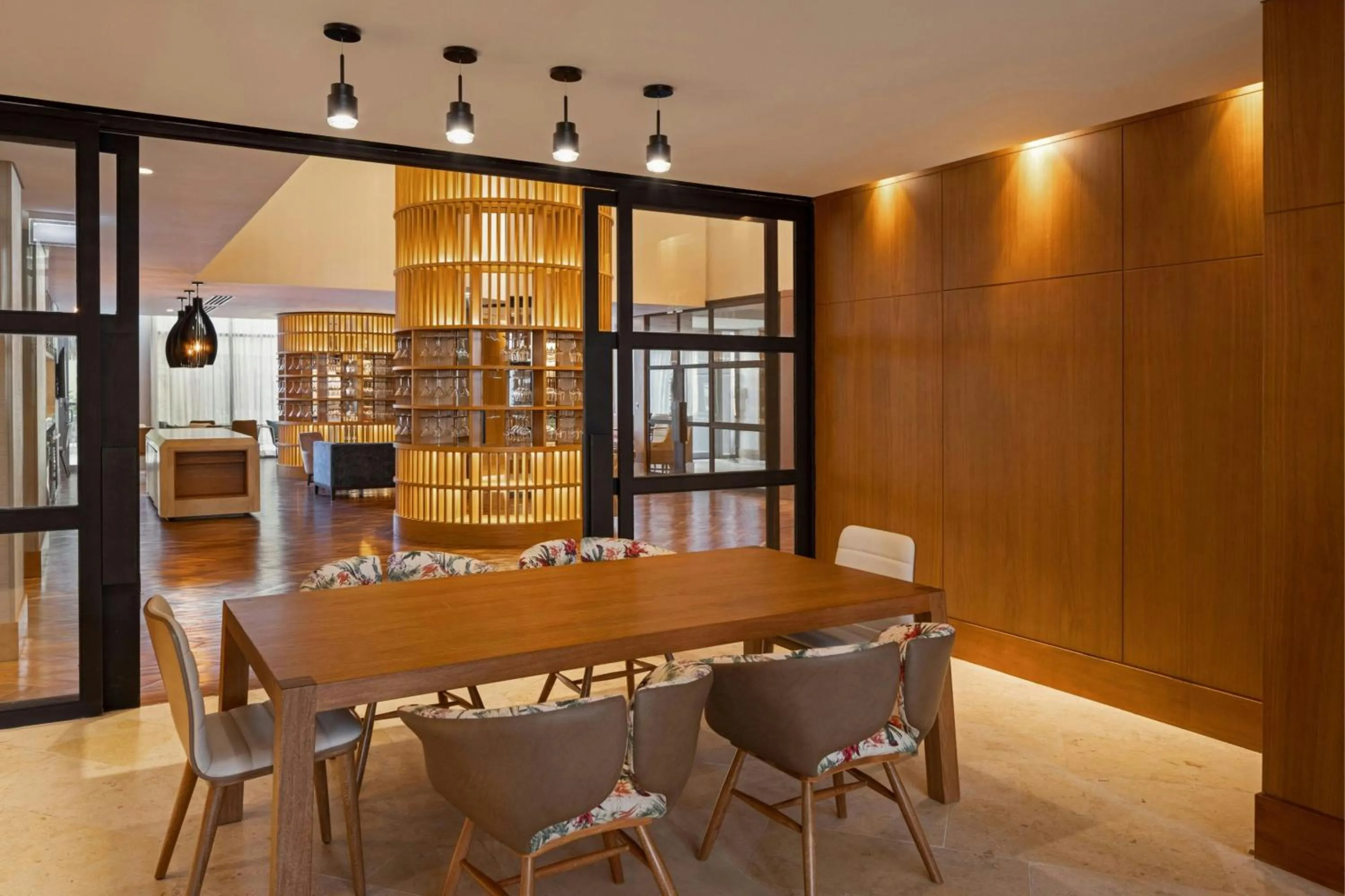 Lounge or bar in Barranquilla Marriott Hotel