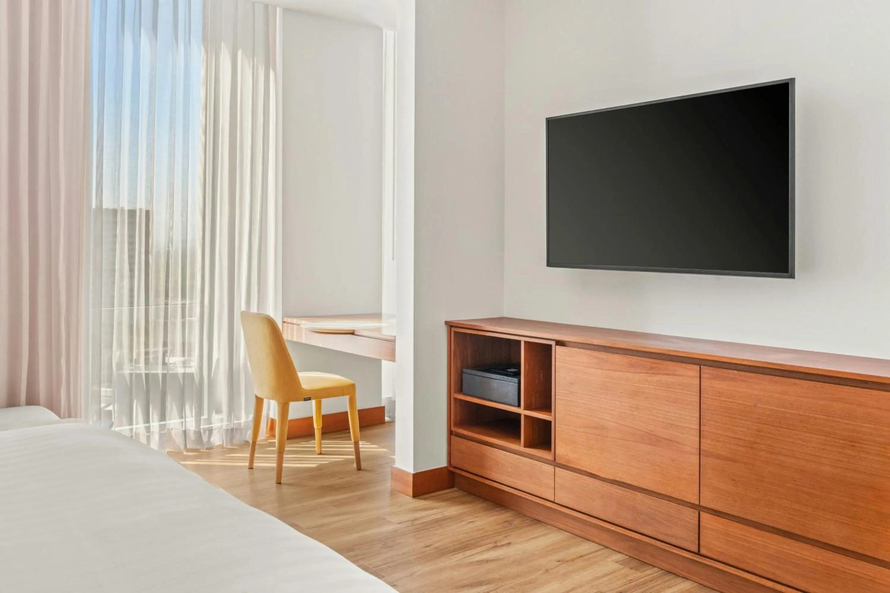 Bedroom, Bed in Barranquilla Marriott Hotel