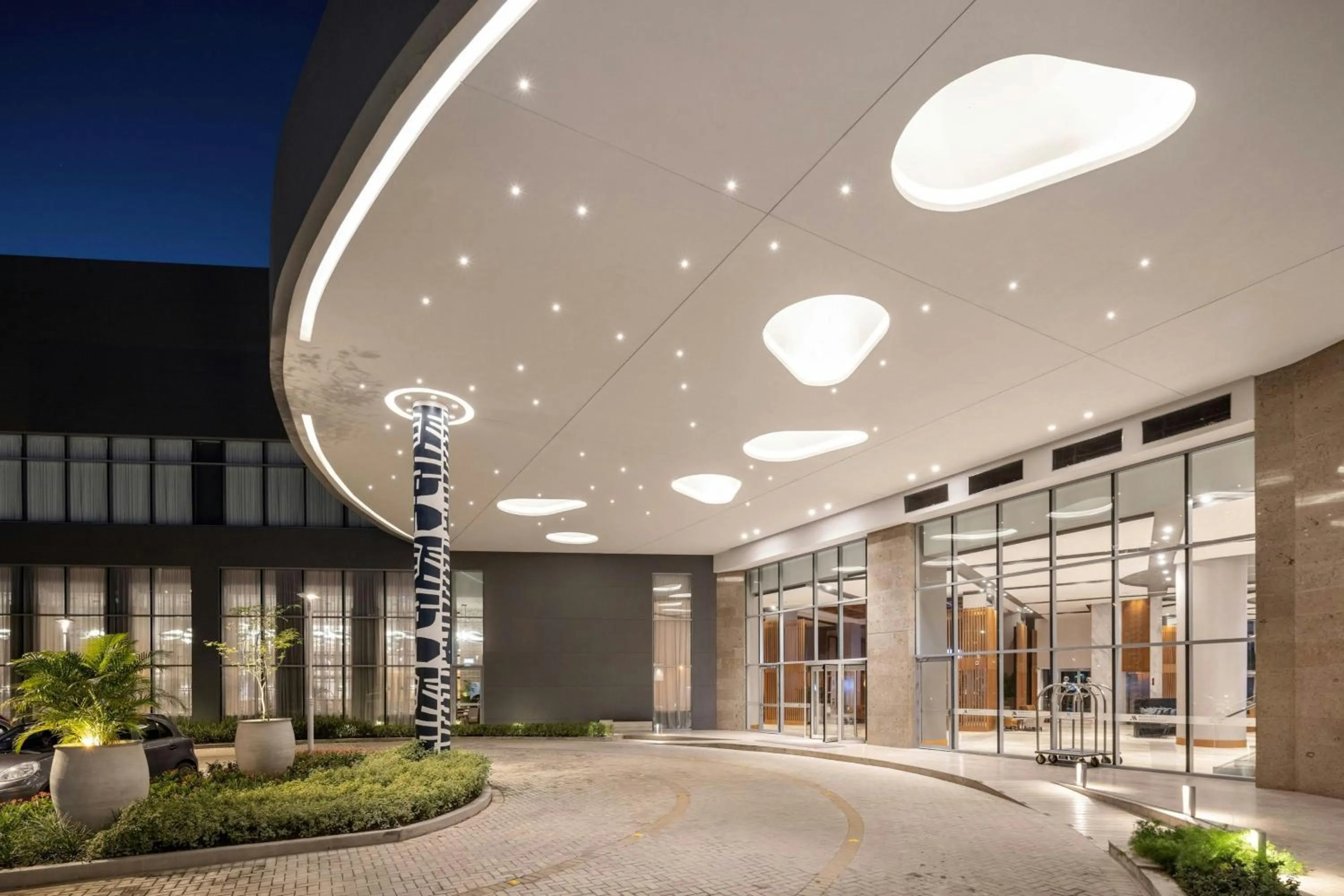 Lobby or reception in Barranquilla Marriott Hotel