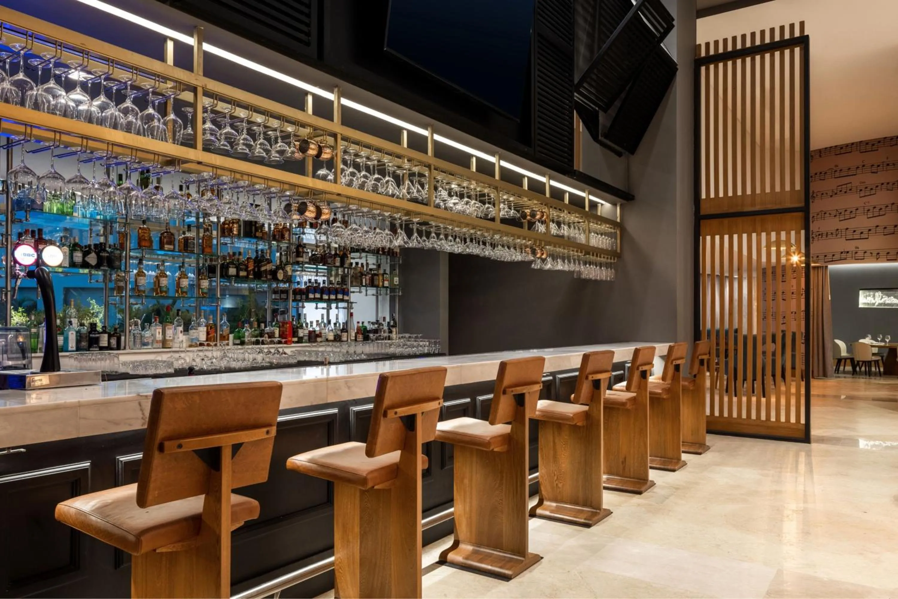 Lounge or bar in Barranquilla Marriott Hotel