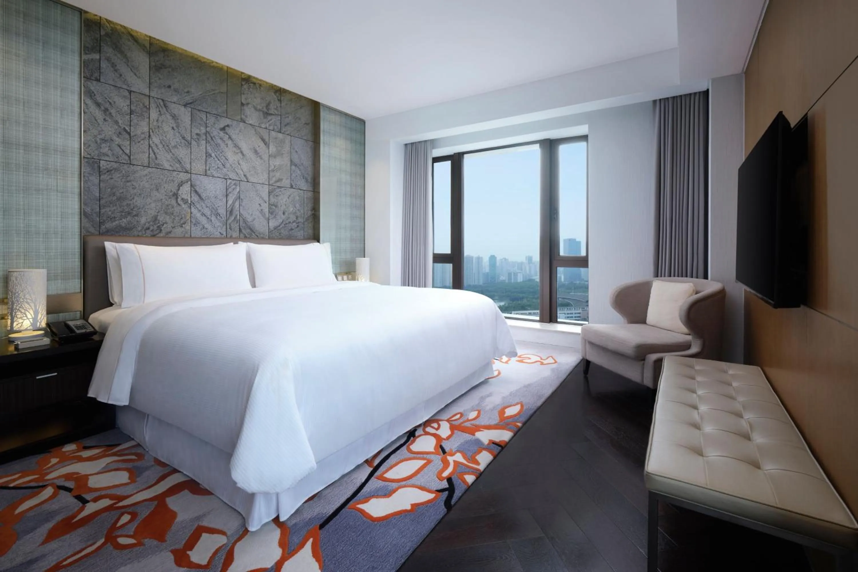 Bedroom, Bed in The Westin Haikou