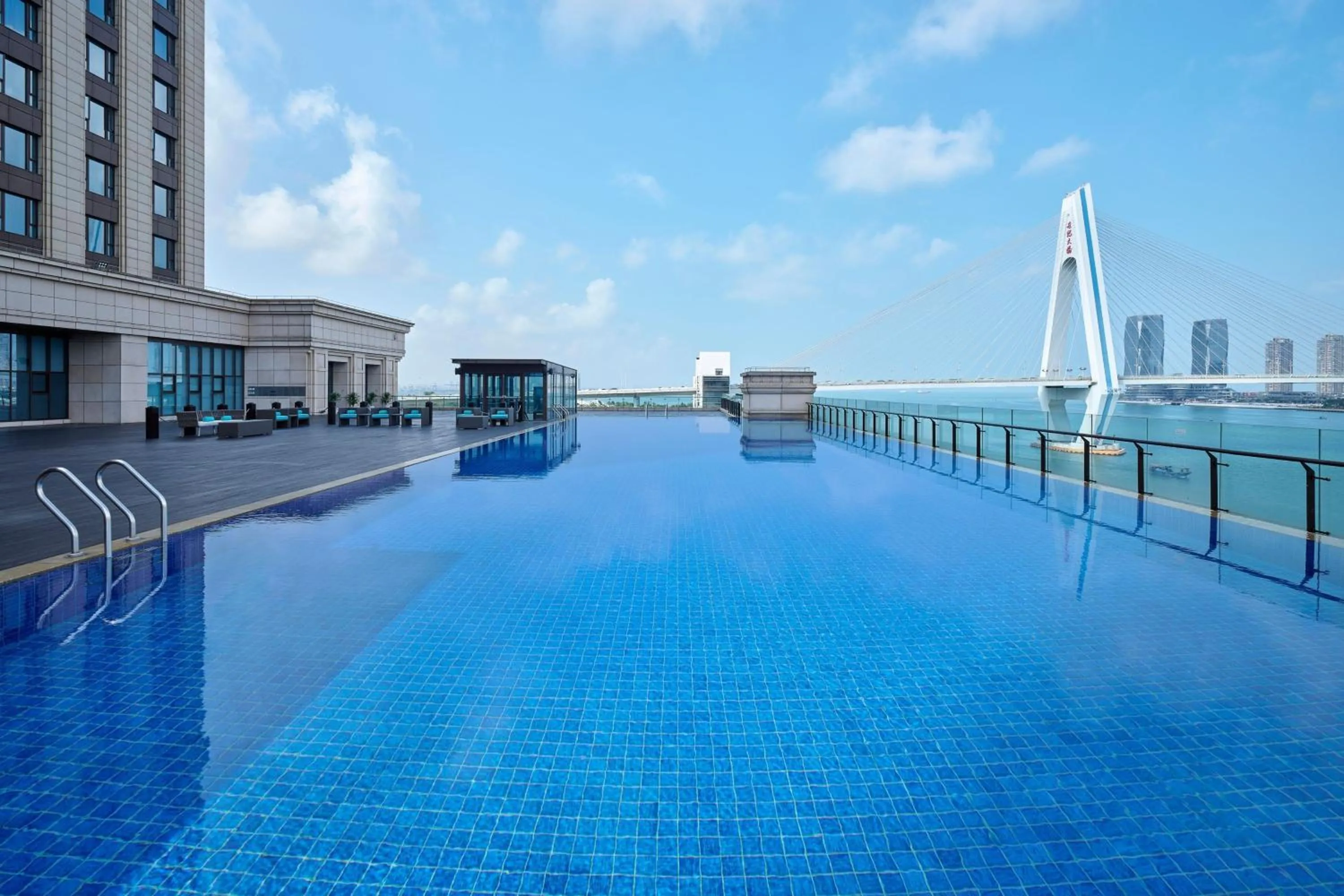 Swimming pool in The Westin Haikou