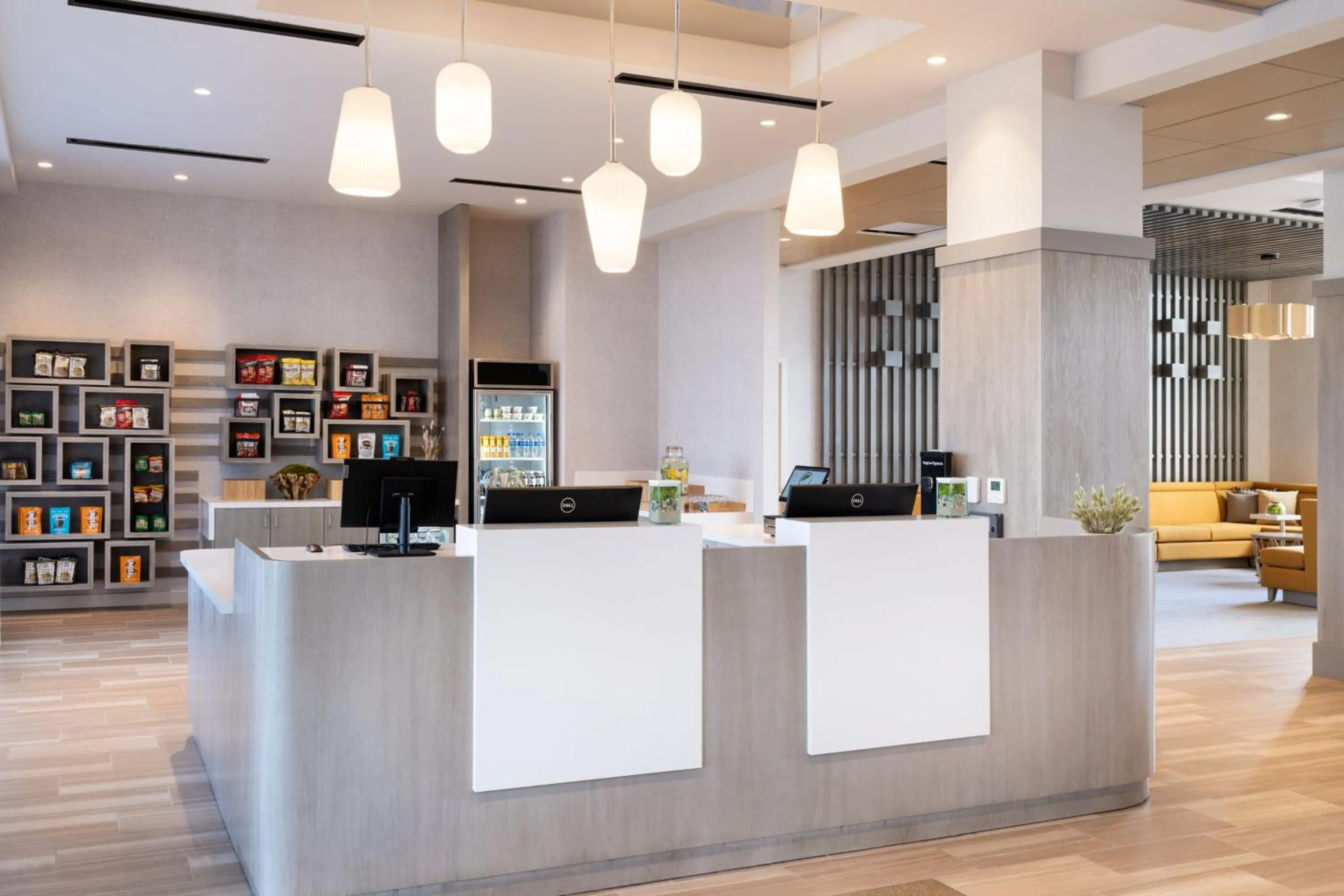 Lobby or reception in Element San Jose Airport