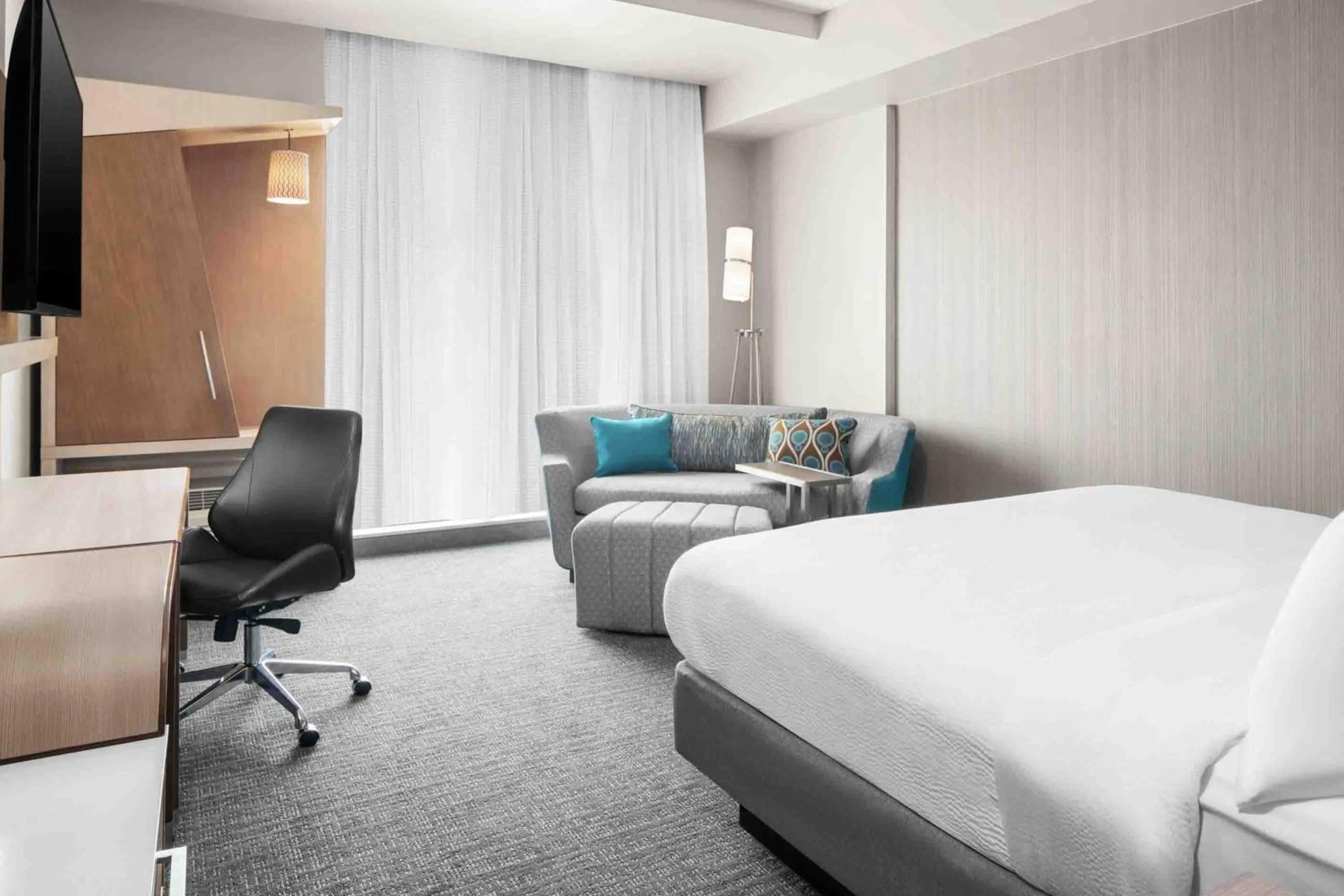 Photo of the whole room, Bed in Courtyard By Marriott Titusville Kennedy Space Center