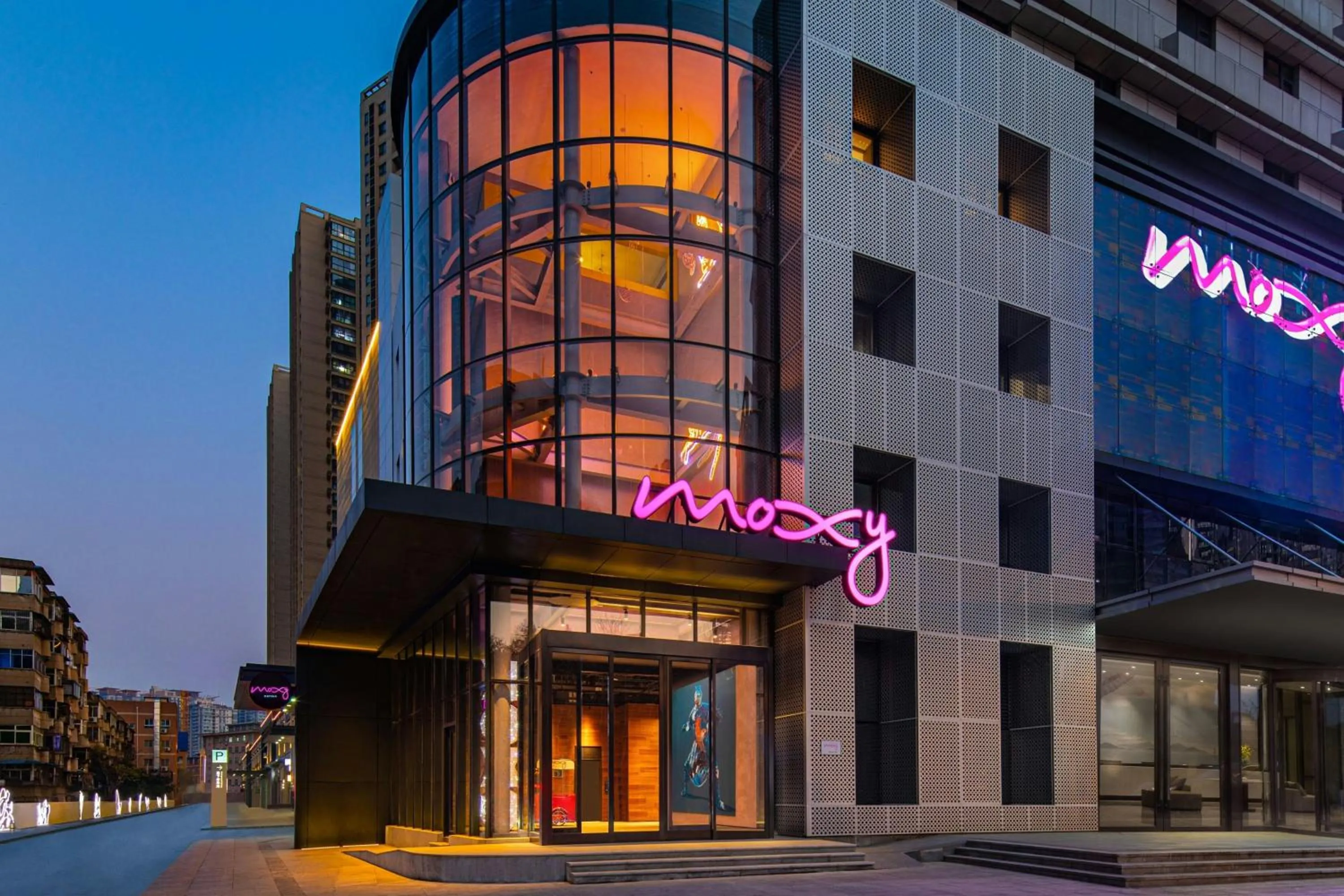 Property building in Moxy Xi'an Beilin