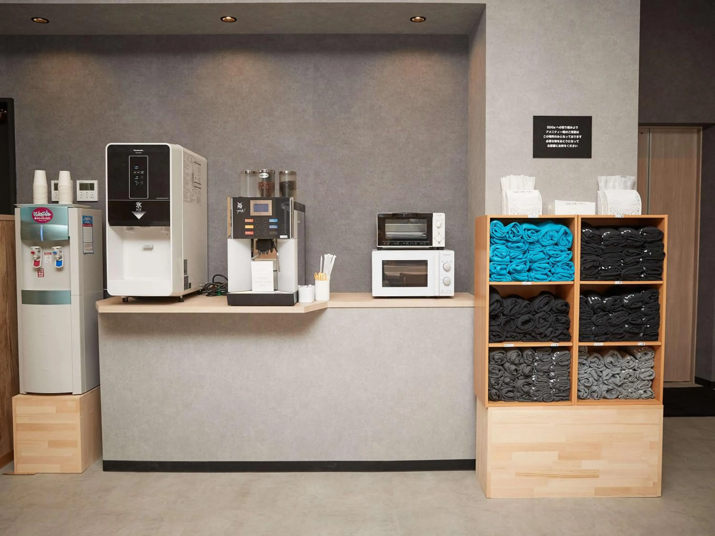 Area and facilities in CABIN&HOTEL CONSTANT NAHA