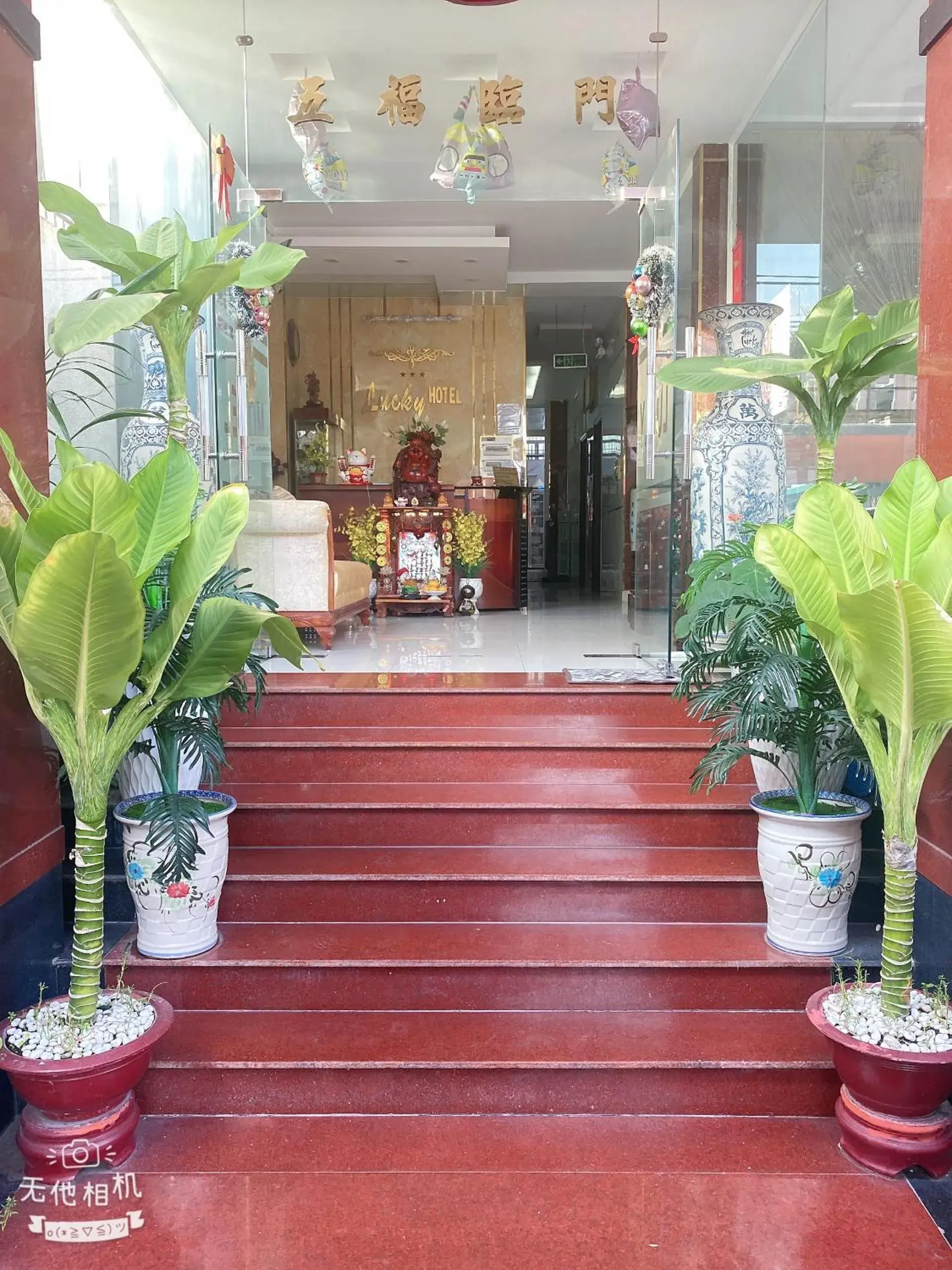 Property building in Lucky hotel Property building in Lucky hotel