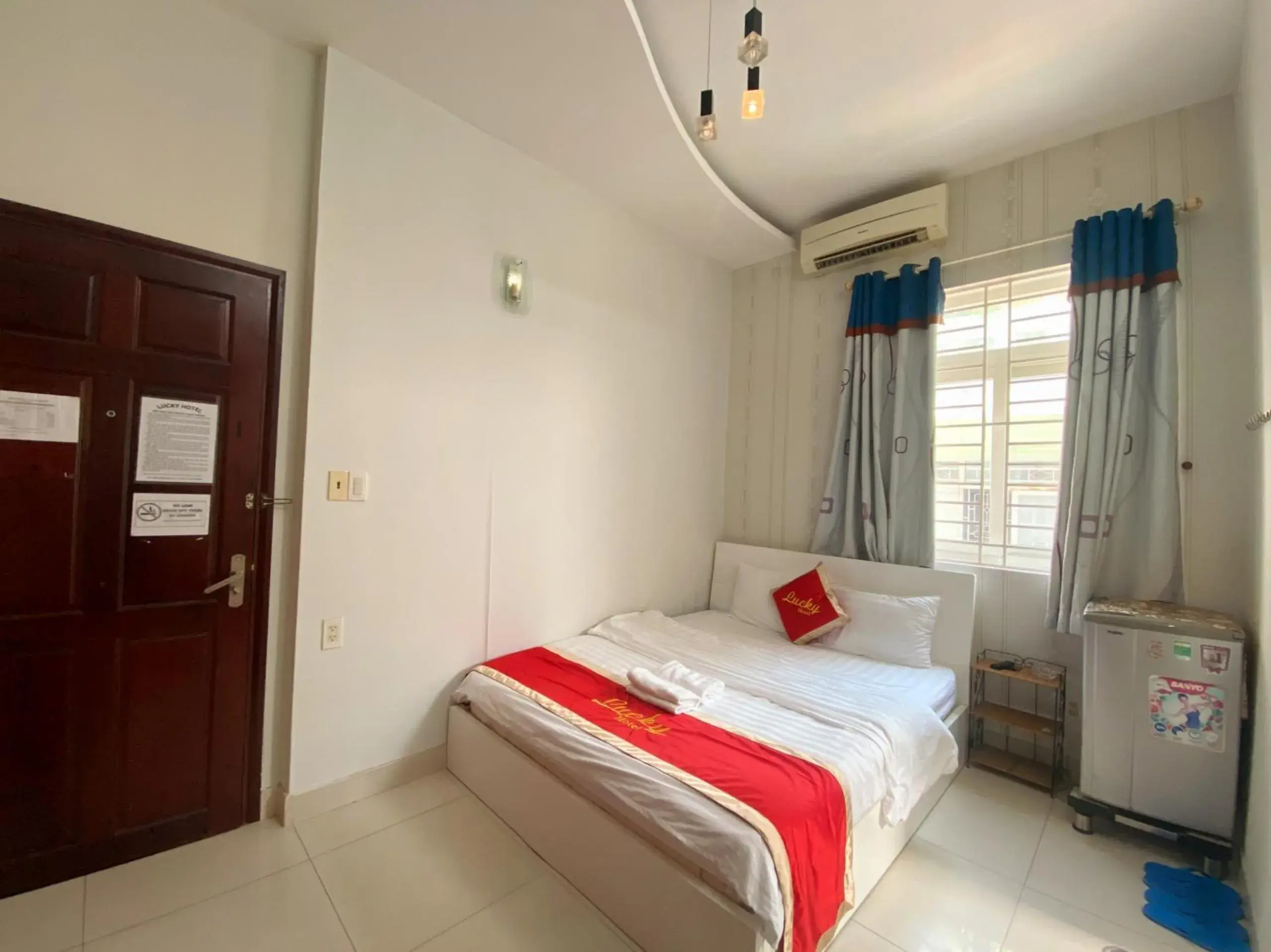 Bedroom, Bed in Lucky hotel Bedroom, Bed in Lucky hotel