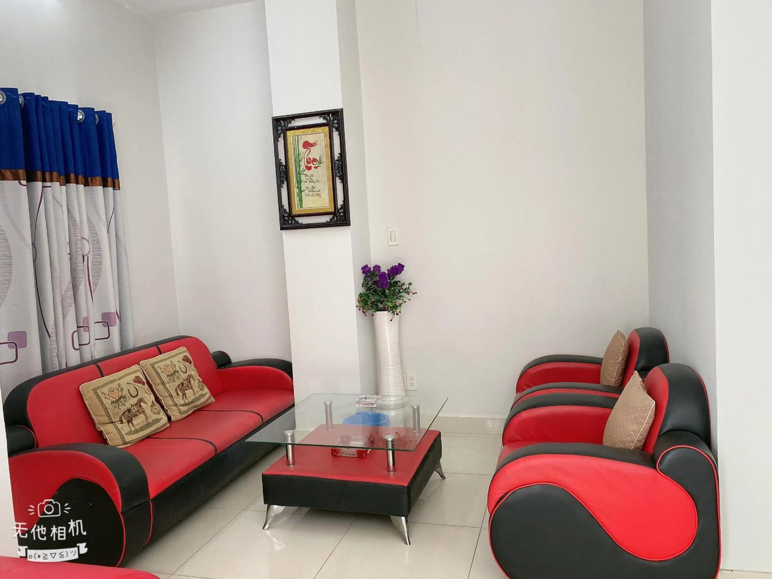 Family in Lucky hotel