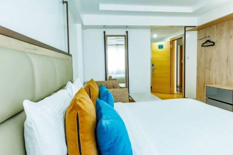 Bed in The Warwick Hotel, Nanyuki Kenya