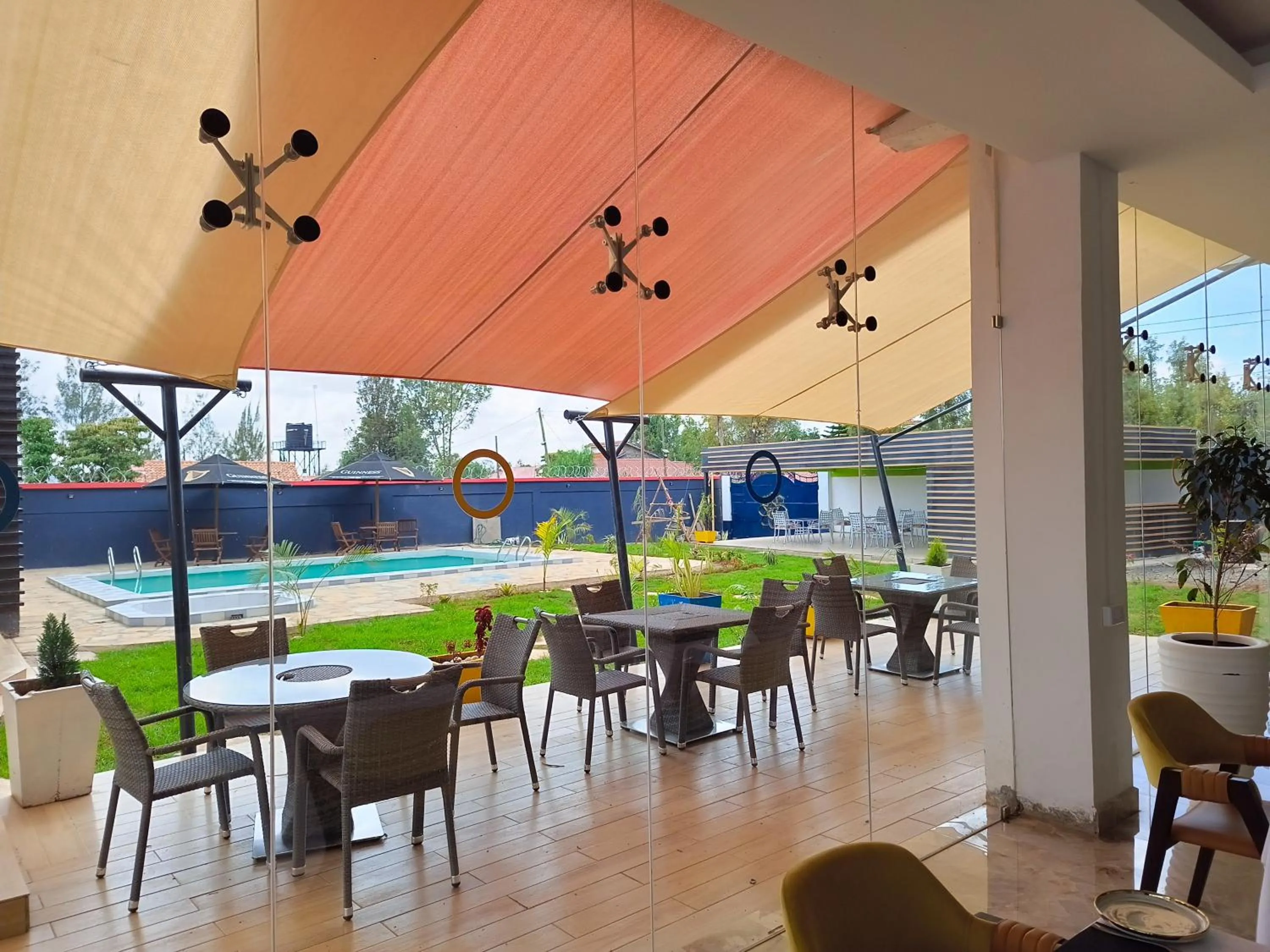 Restaurant/places to eat in The Warwick Hotel, Nanyuki Kenya