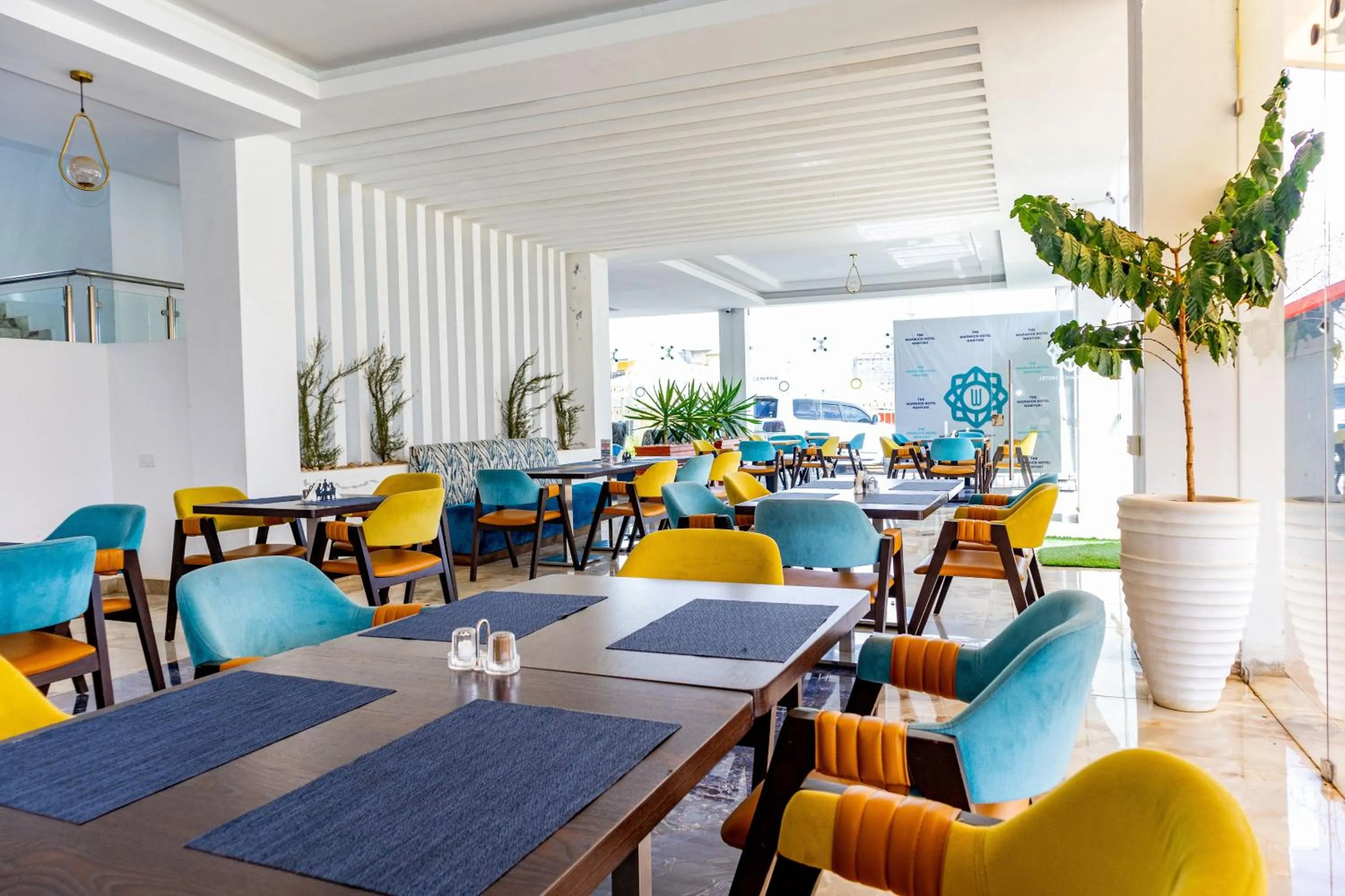 Restaurant/places to eat in The Warwick Hotel, Nanyuki Kenya