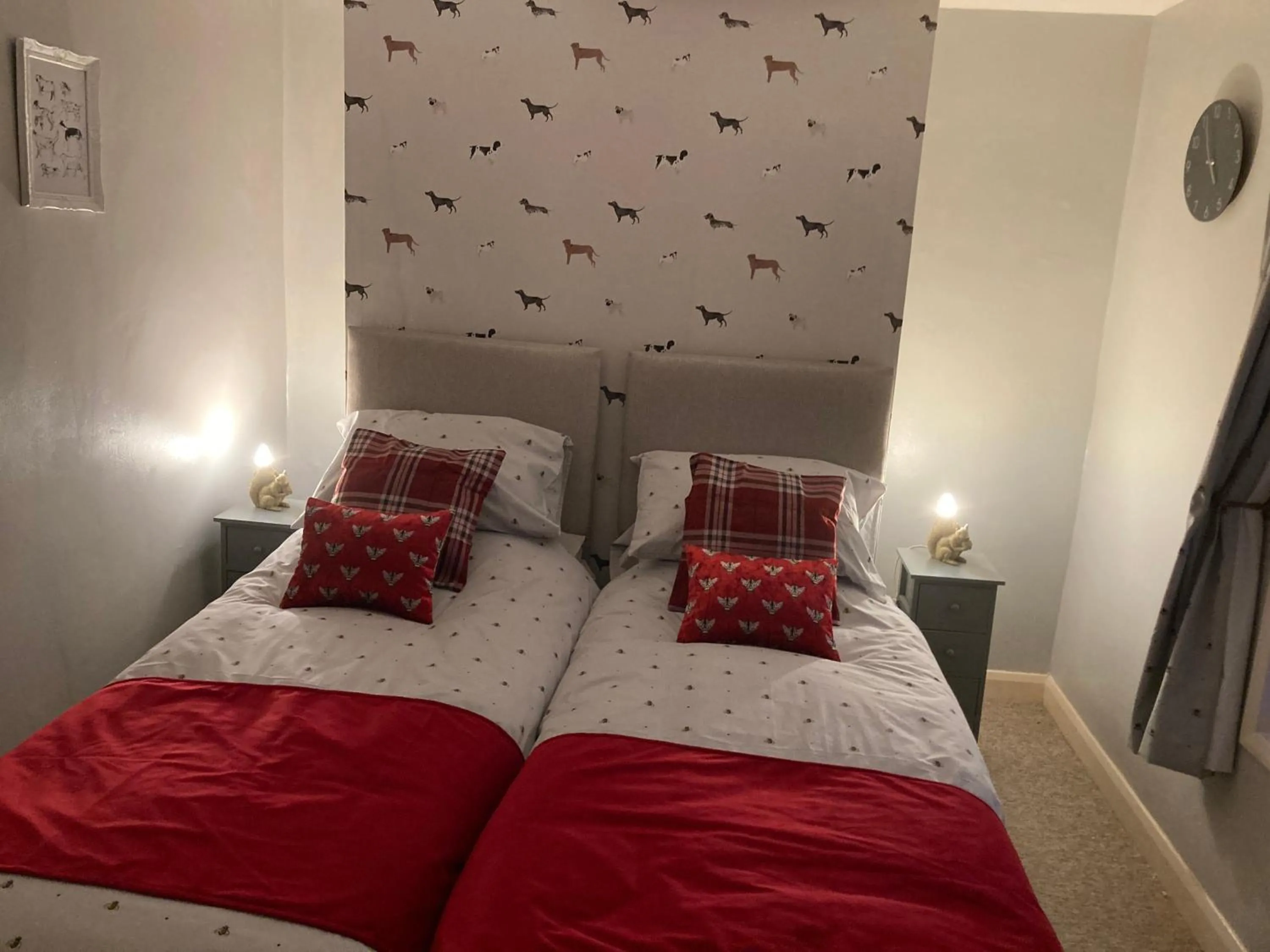 Bed in Bedford House Retreat