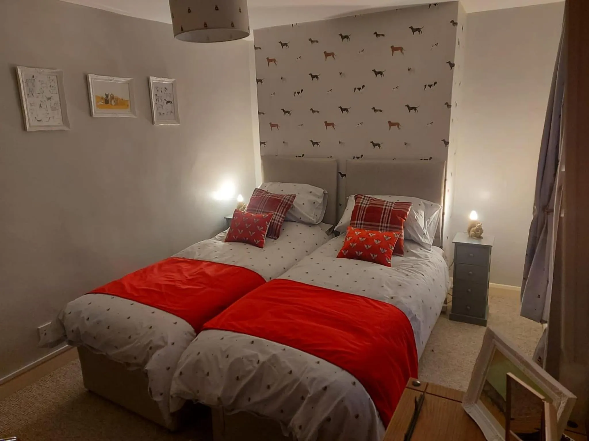 Bed in Bedford House Retreat
