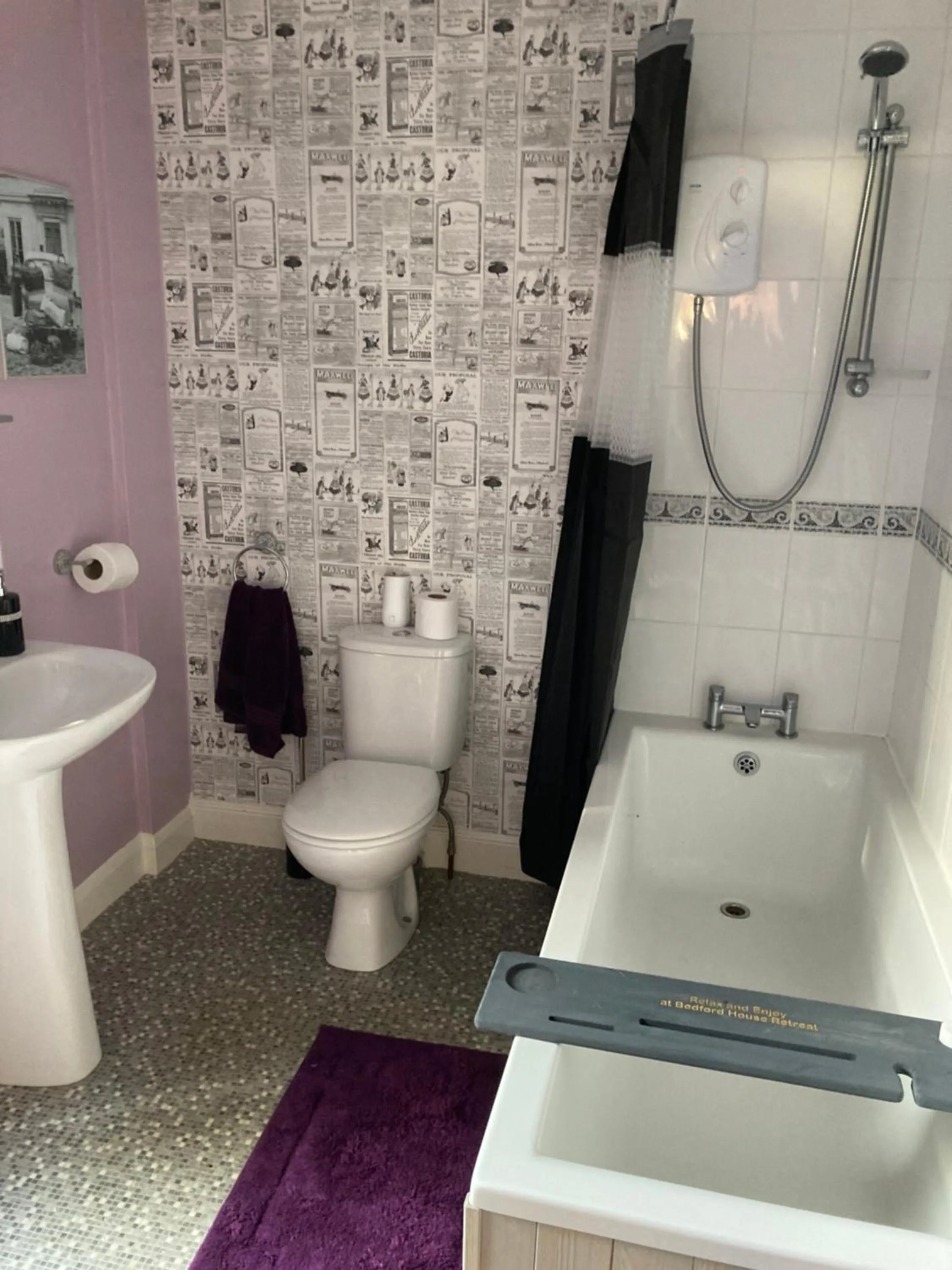 Shower in Bedford House Retreat