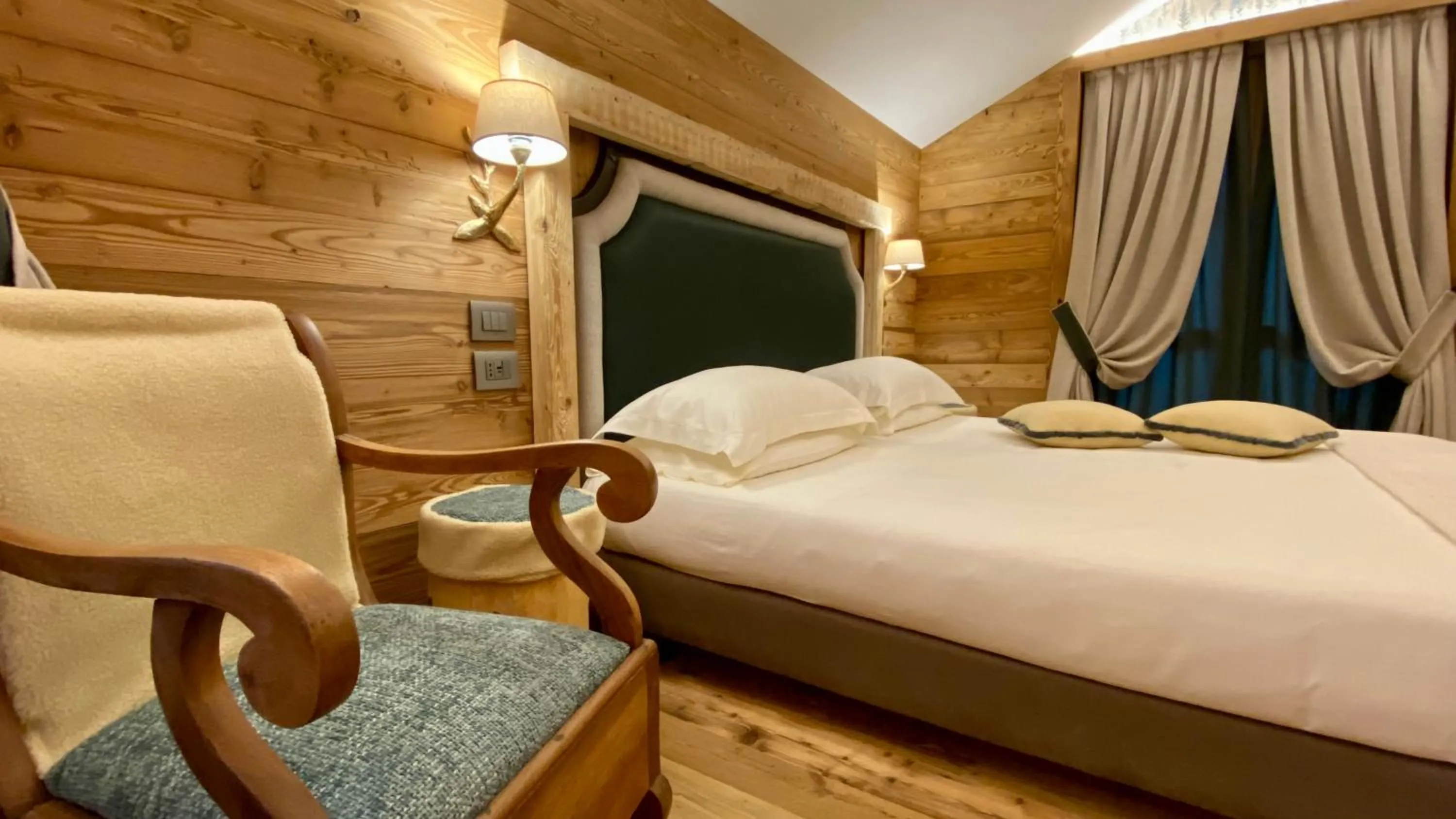 Bed in Gran Baita Hotel & Wellness