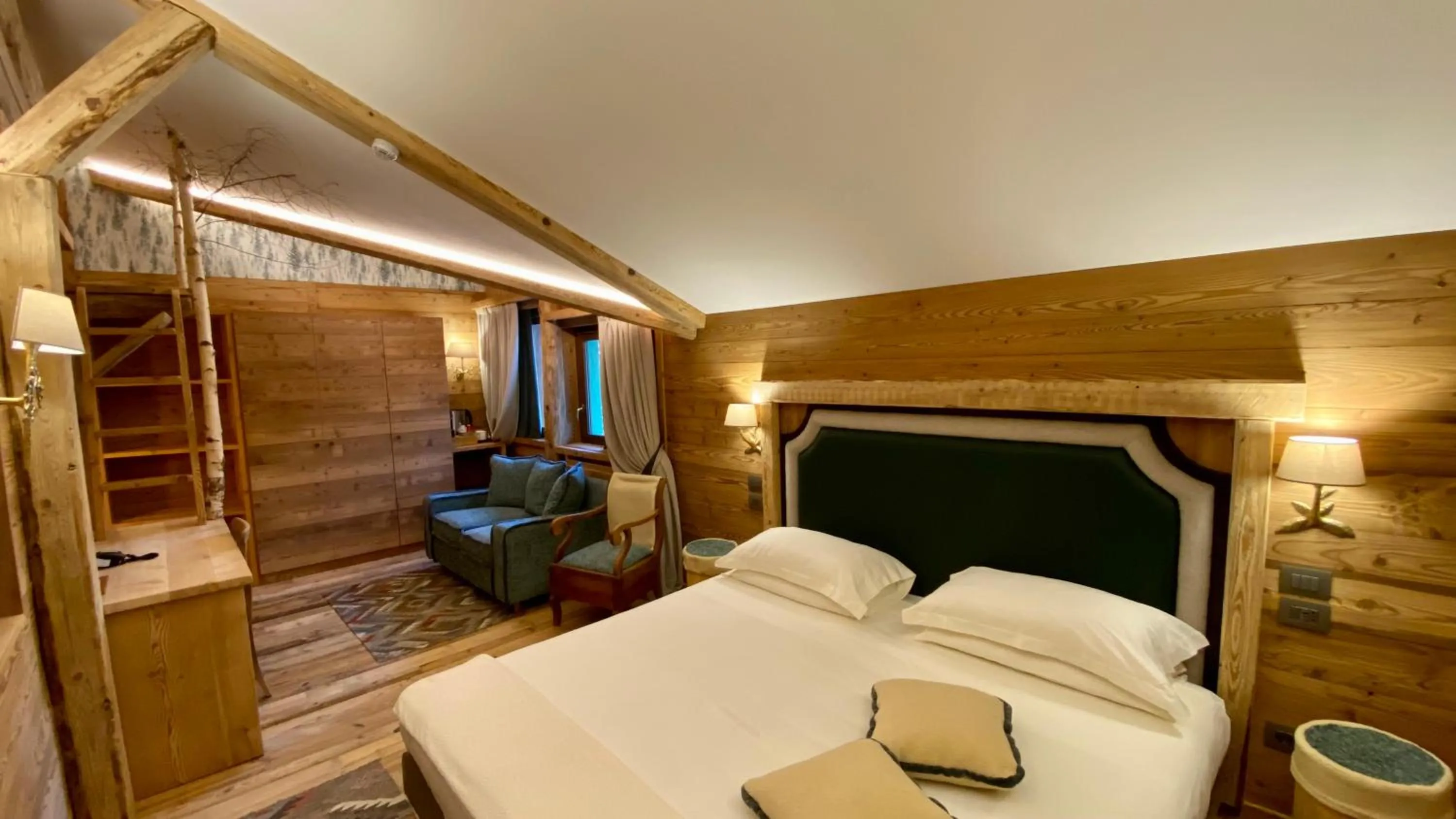 Bedroom, Bed in Gran Baita Hotel & Wellness