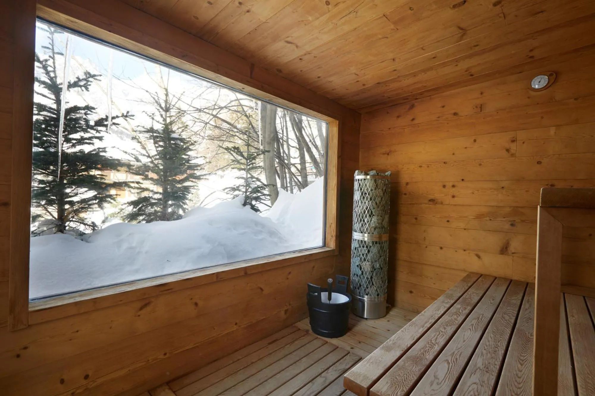 Sauna in Gran Baita Hotel & Wellness