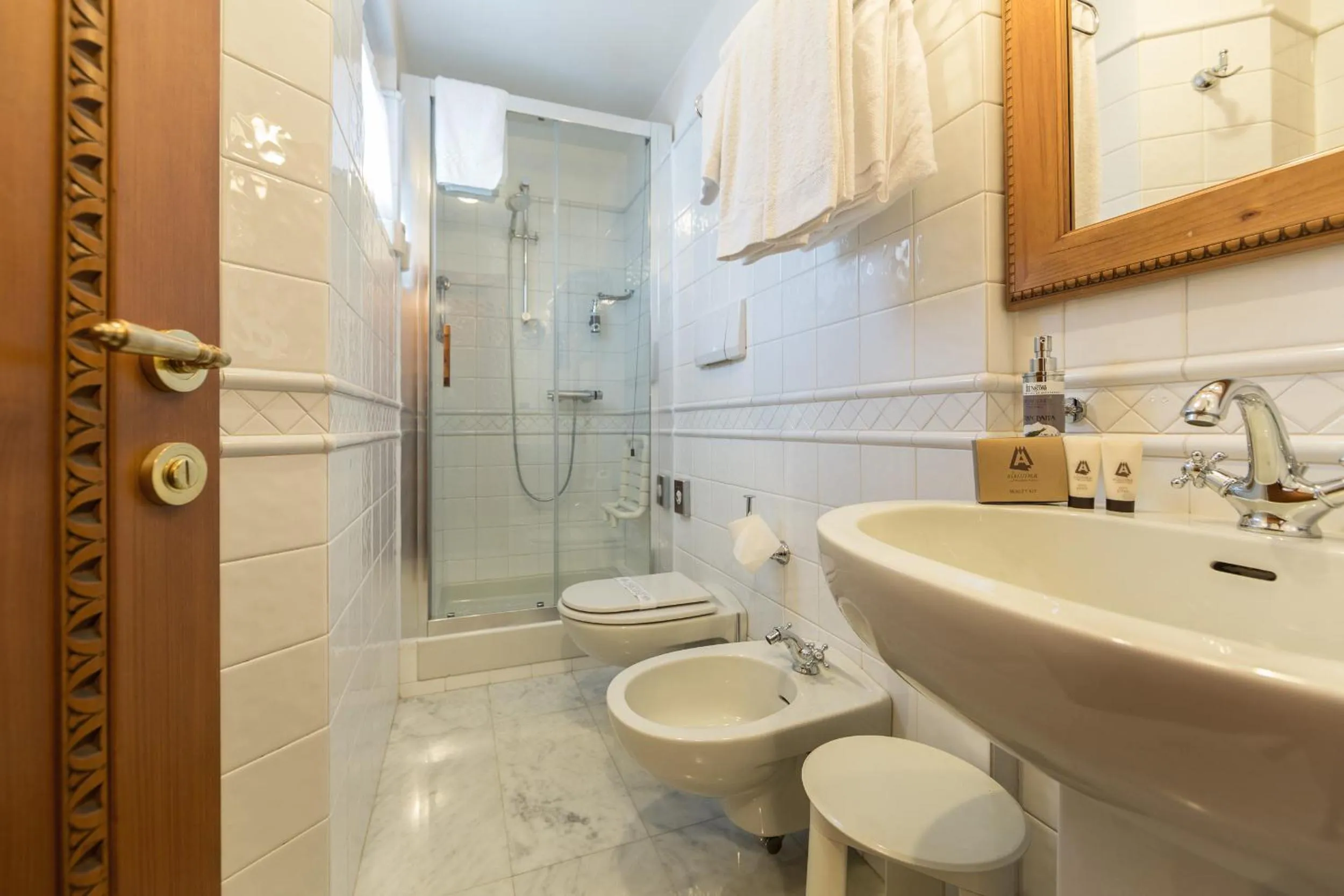 Shower in Gran Baita Hotel & Wellness