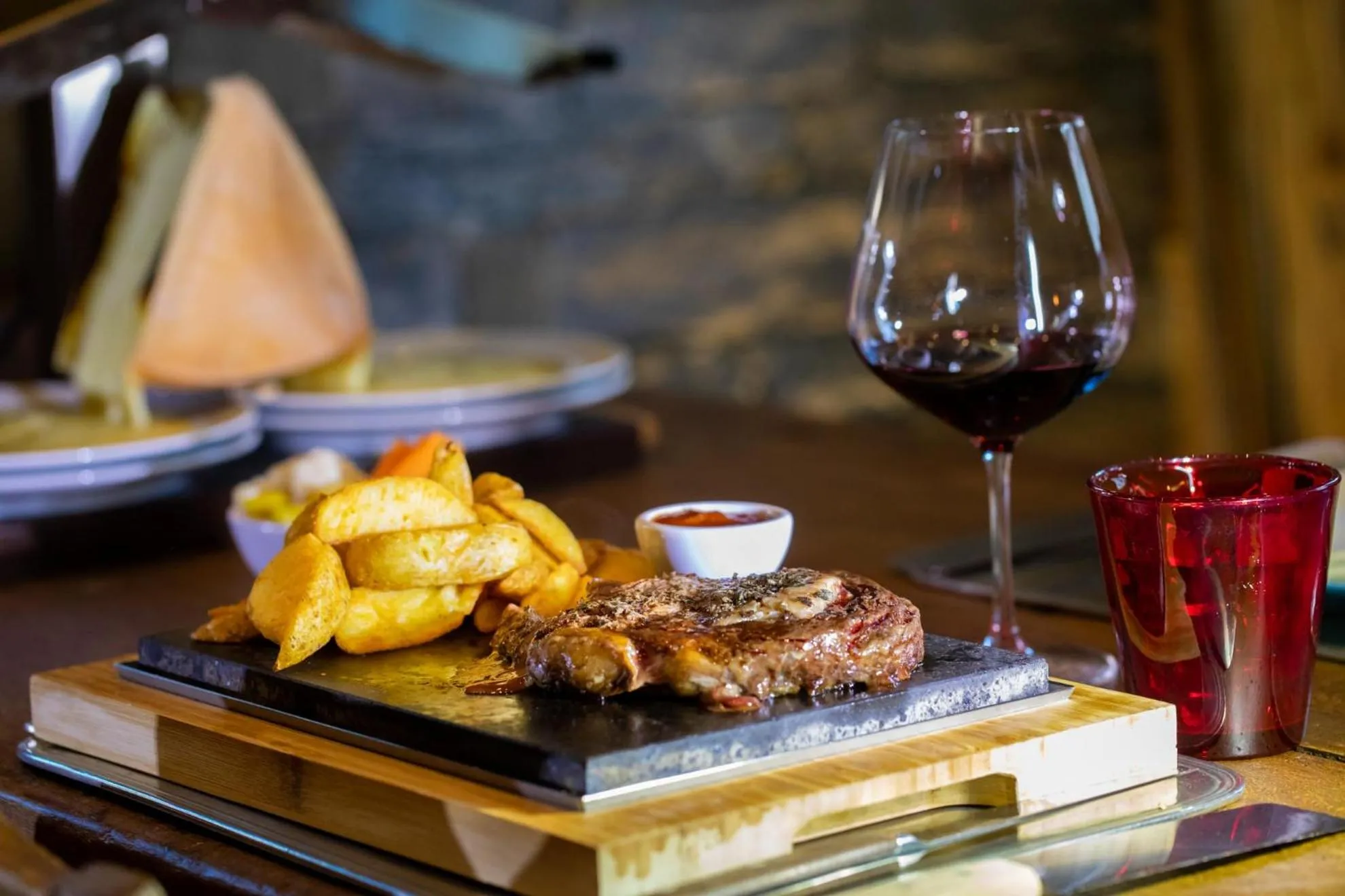 Food close-up in Gran Baita Hotel & Wellness