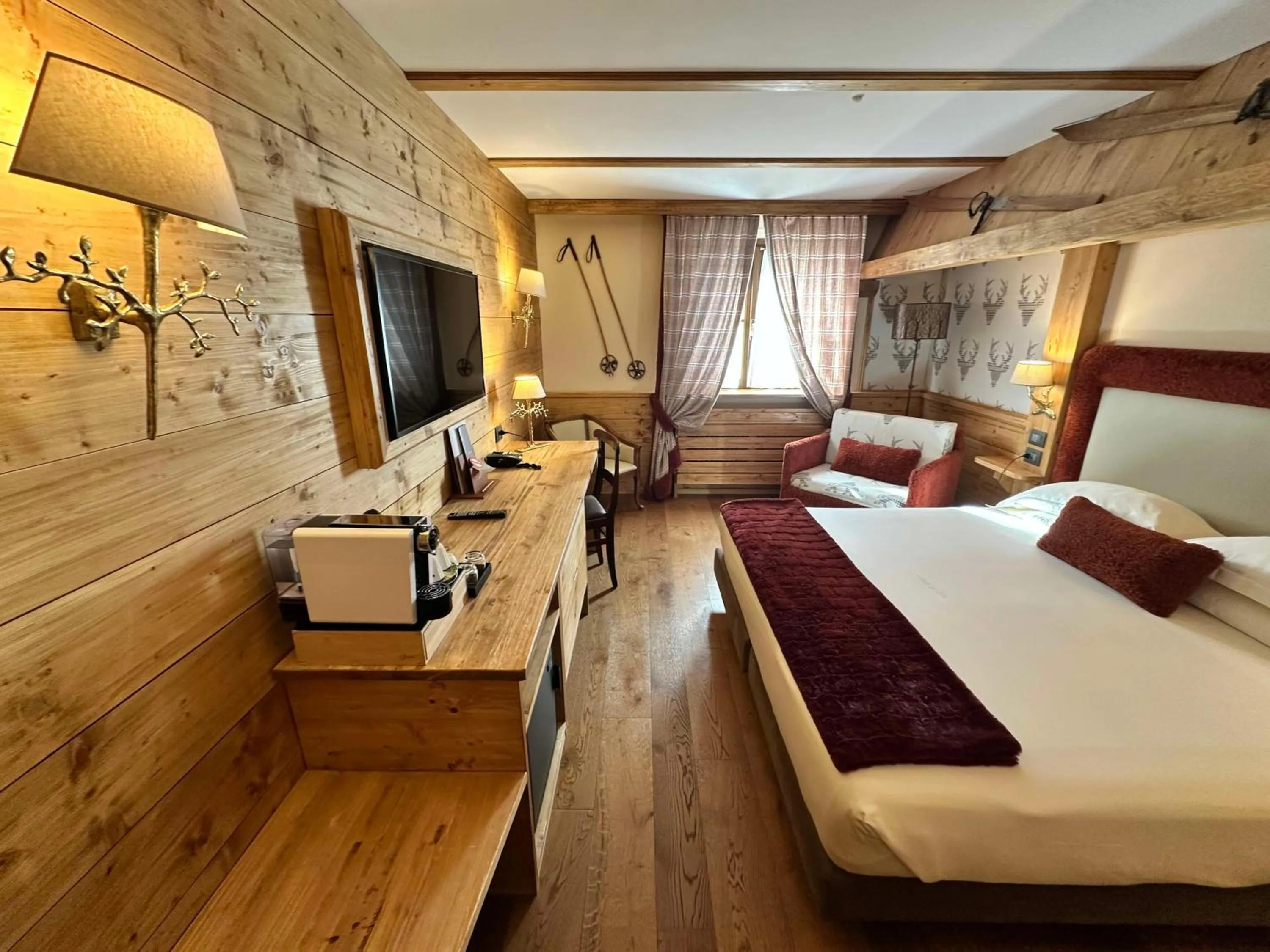 Bed in Gran Baita Hotel & Wellness