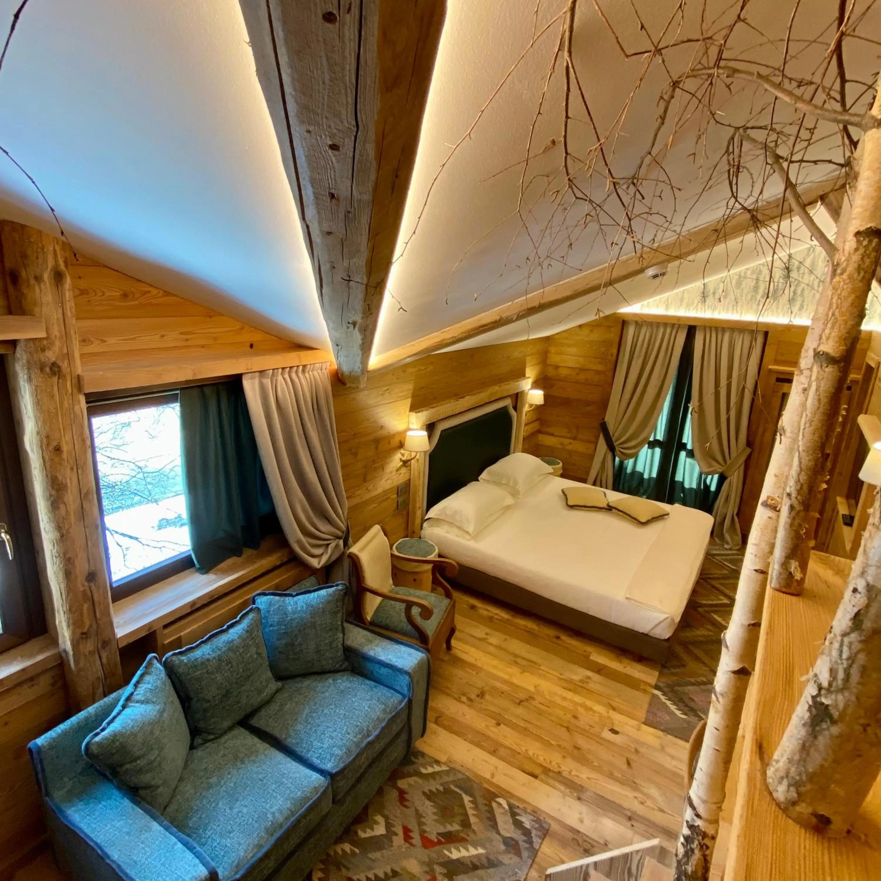 Bedroom, Bed in Gran Baita Hotel & Wellness