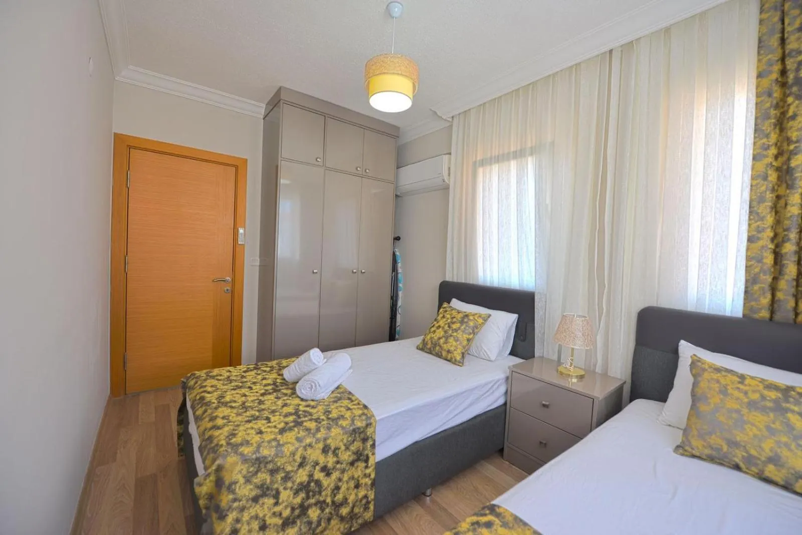 Bed in Ozgur City Residence