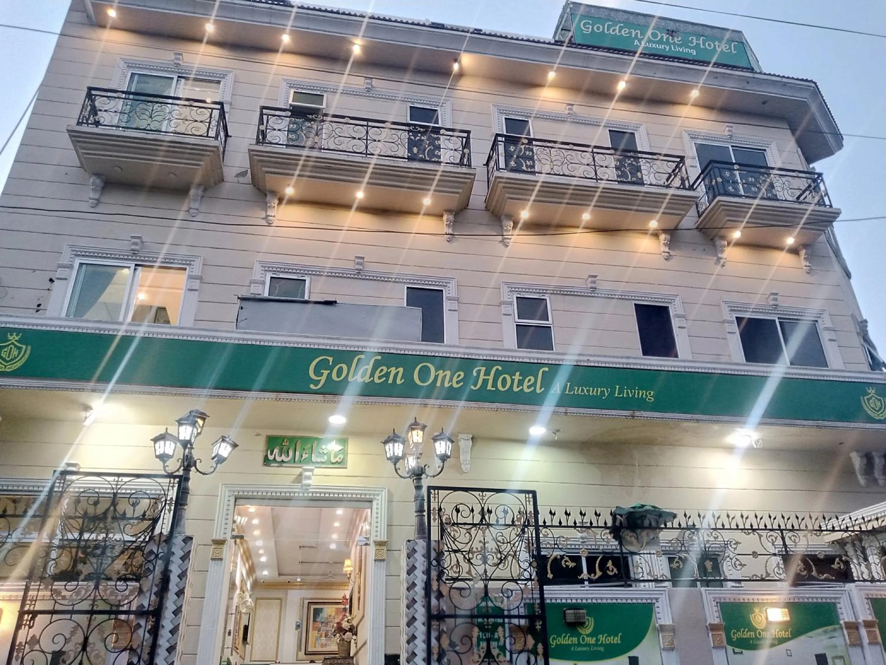 Property building in Golden One Hotel