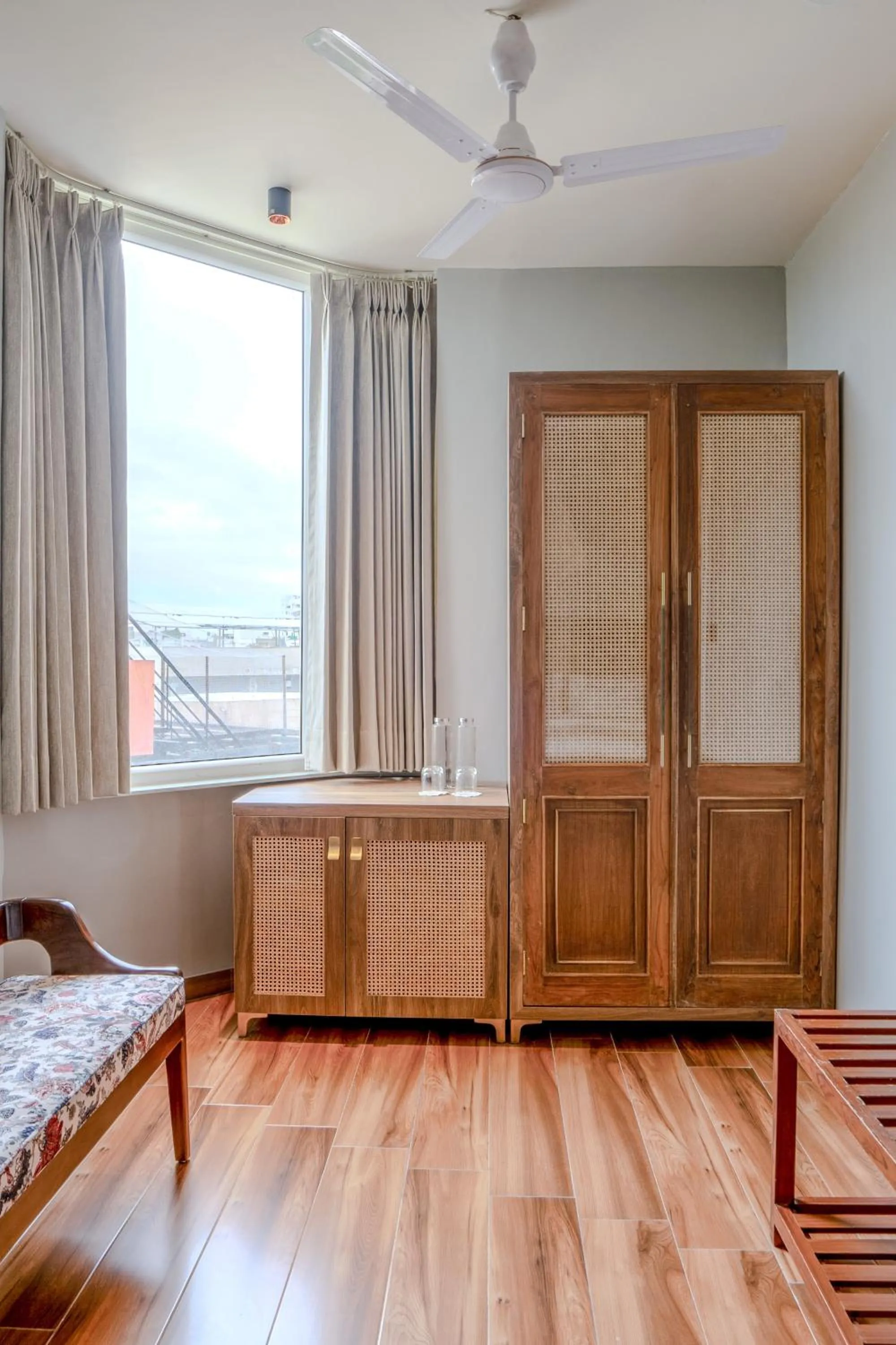 Seating area, Bed in Girisadan - A City Centre Boutique Hotel