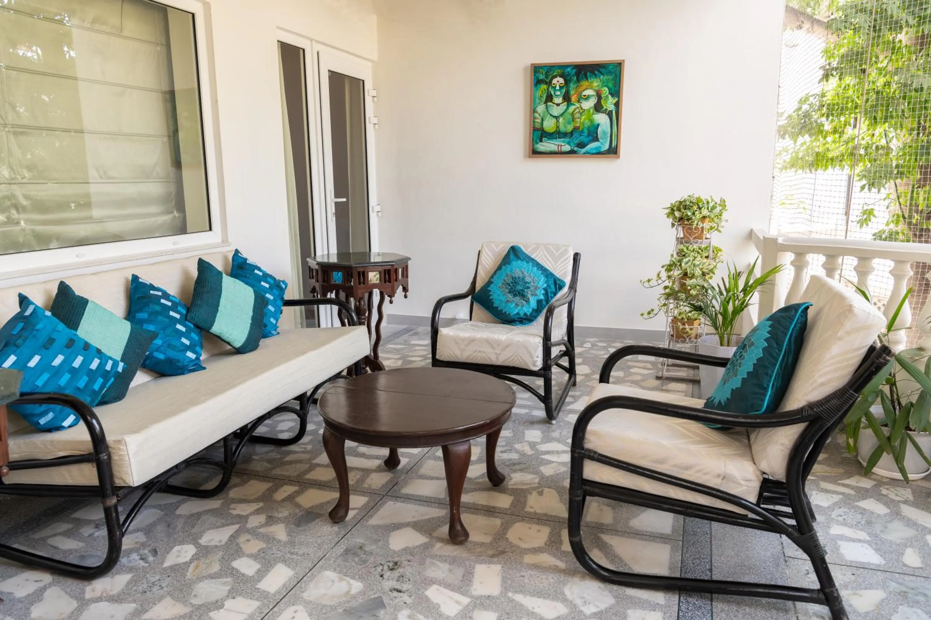 Balcony/Terrace in Girisadan - A City Centre Boutique Hotel