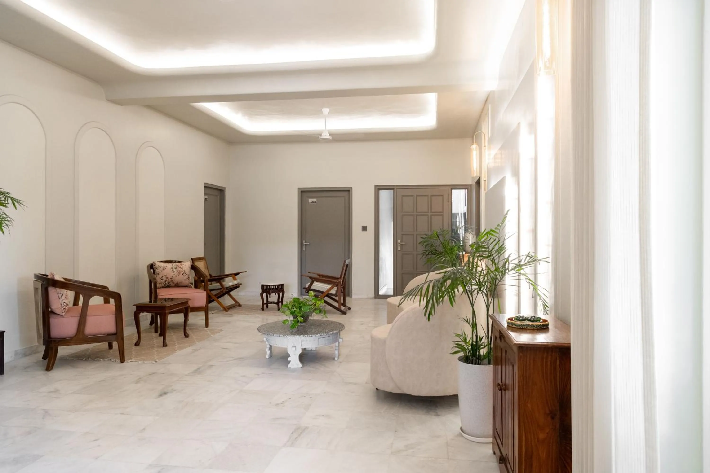 Lobby or reception in Girisadan - A City Centre Boutique Hotel