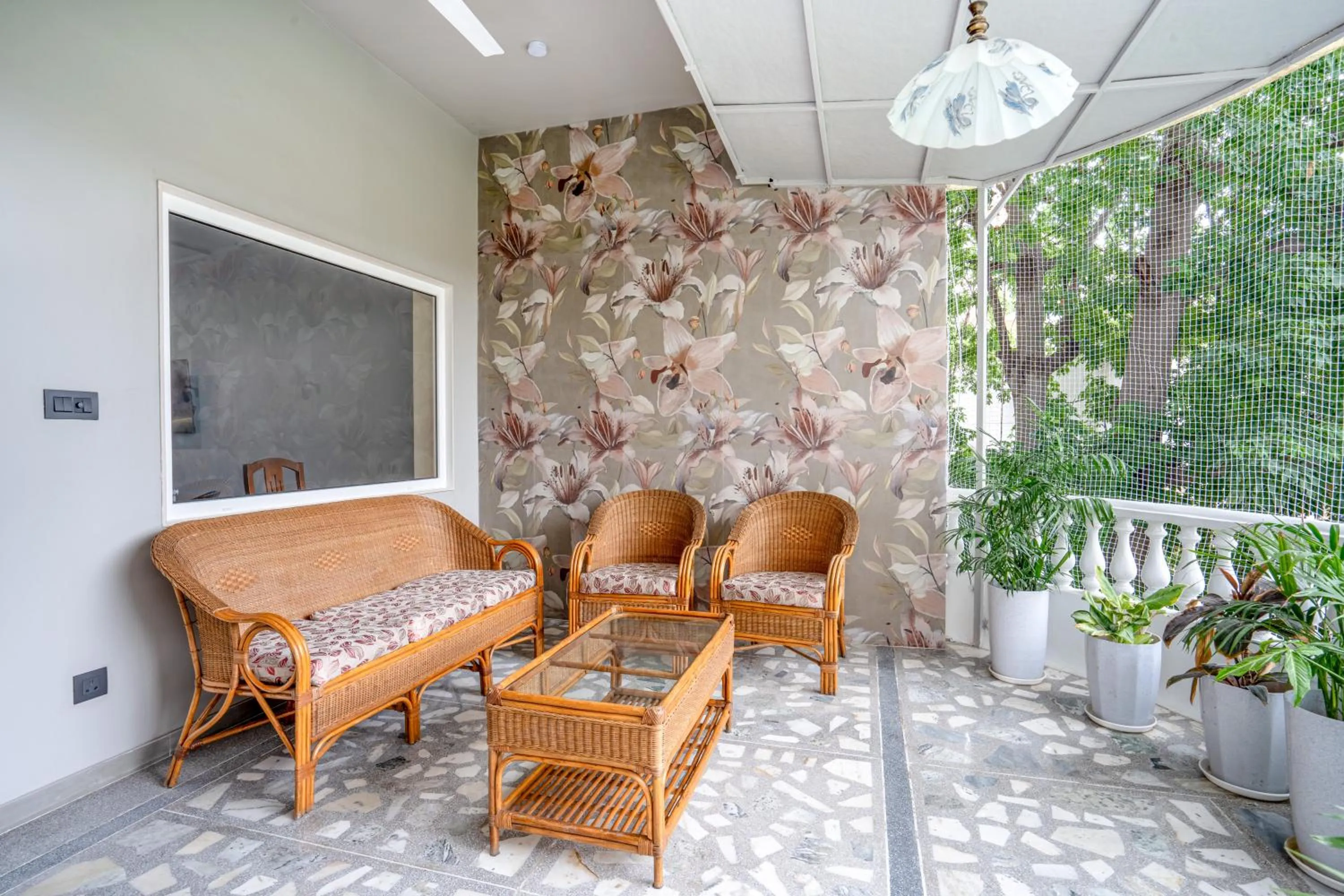 Balcony/Terrace in Girisadan - A City Centre Boutique Hotel