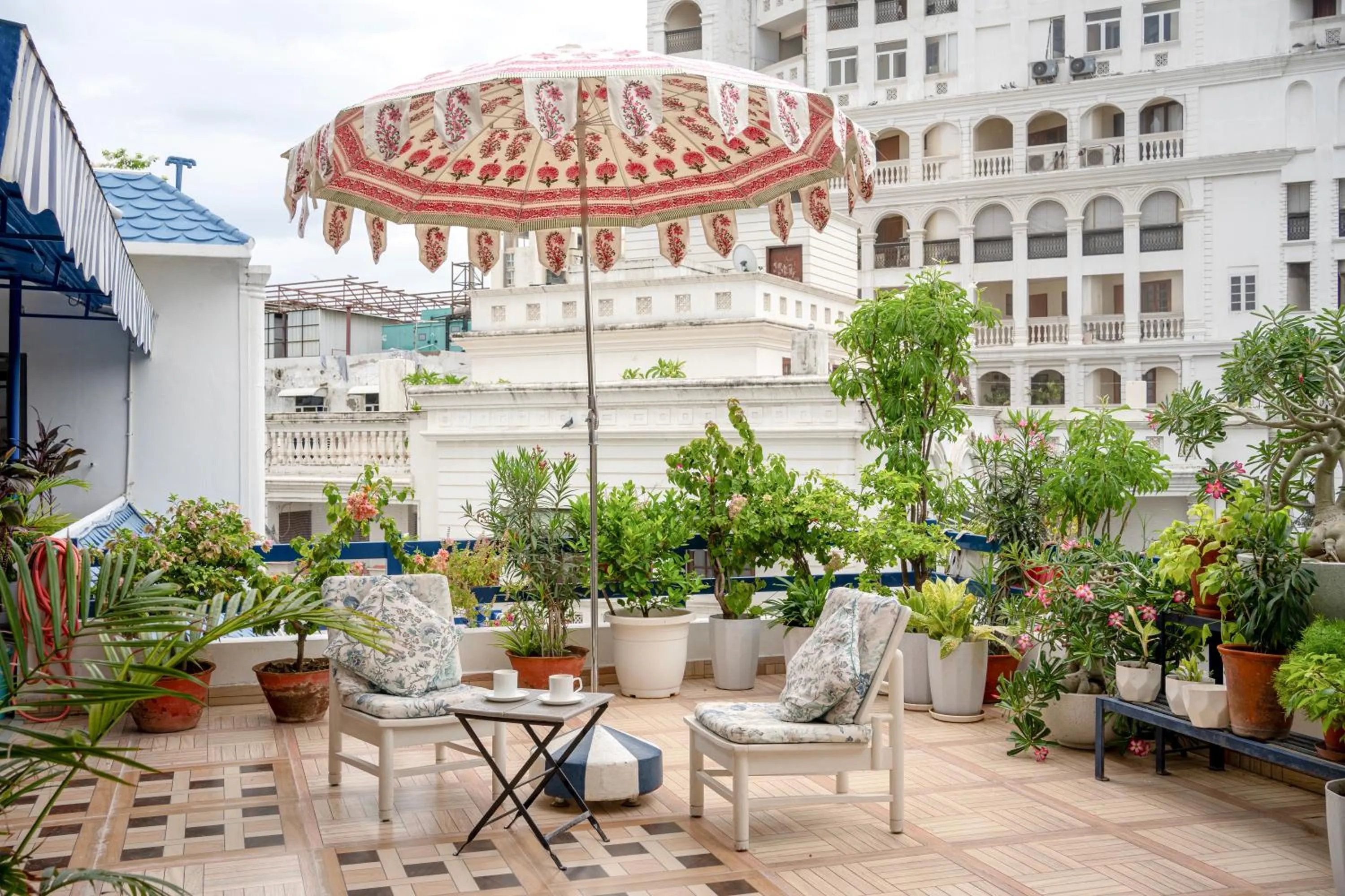 Balcony/Terrace in Girisadan - A City Centre Boutique Hotel