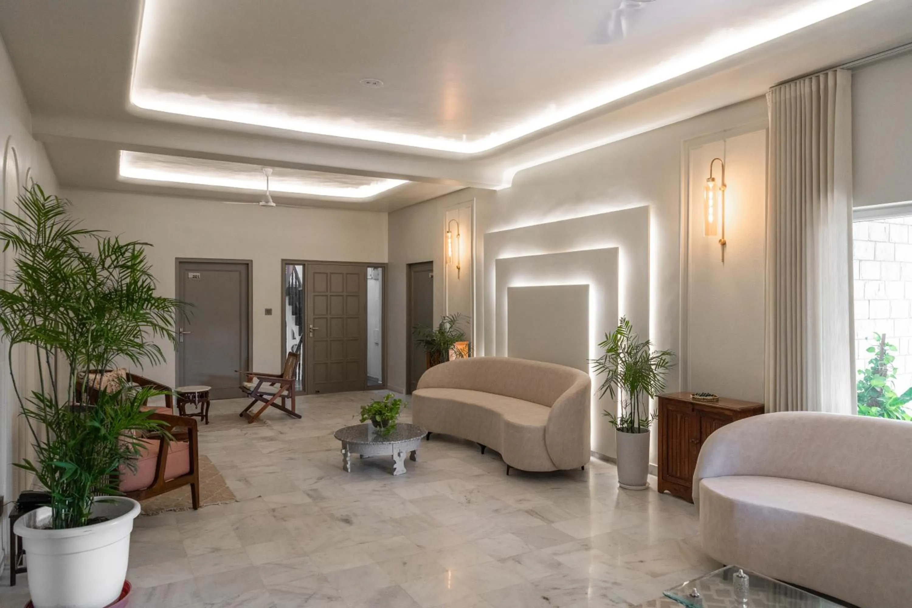 Living room in Girisadan - A City Centre Boutique Hotel