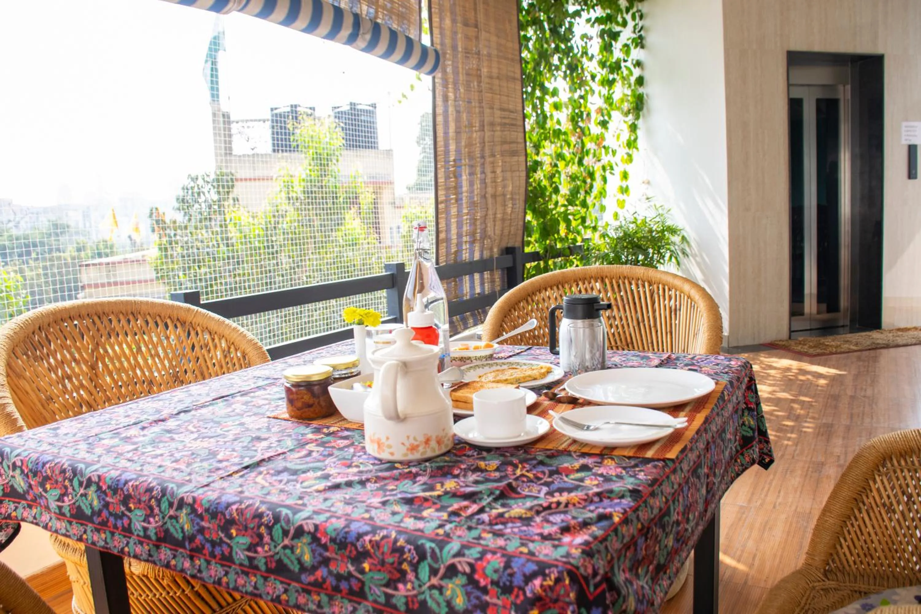 Patio in Girisadan - A City Centre Boutique Hotel