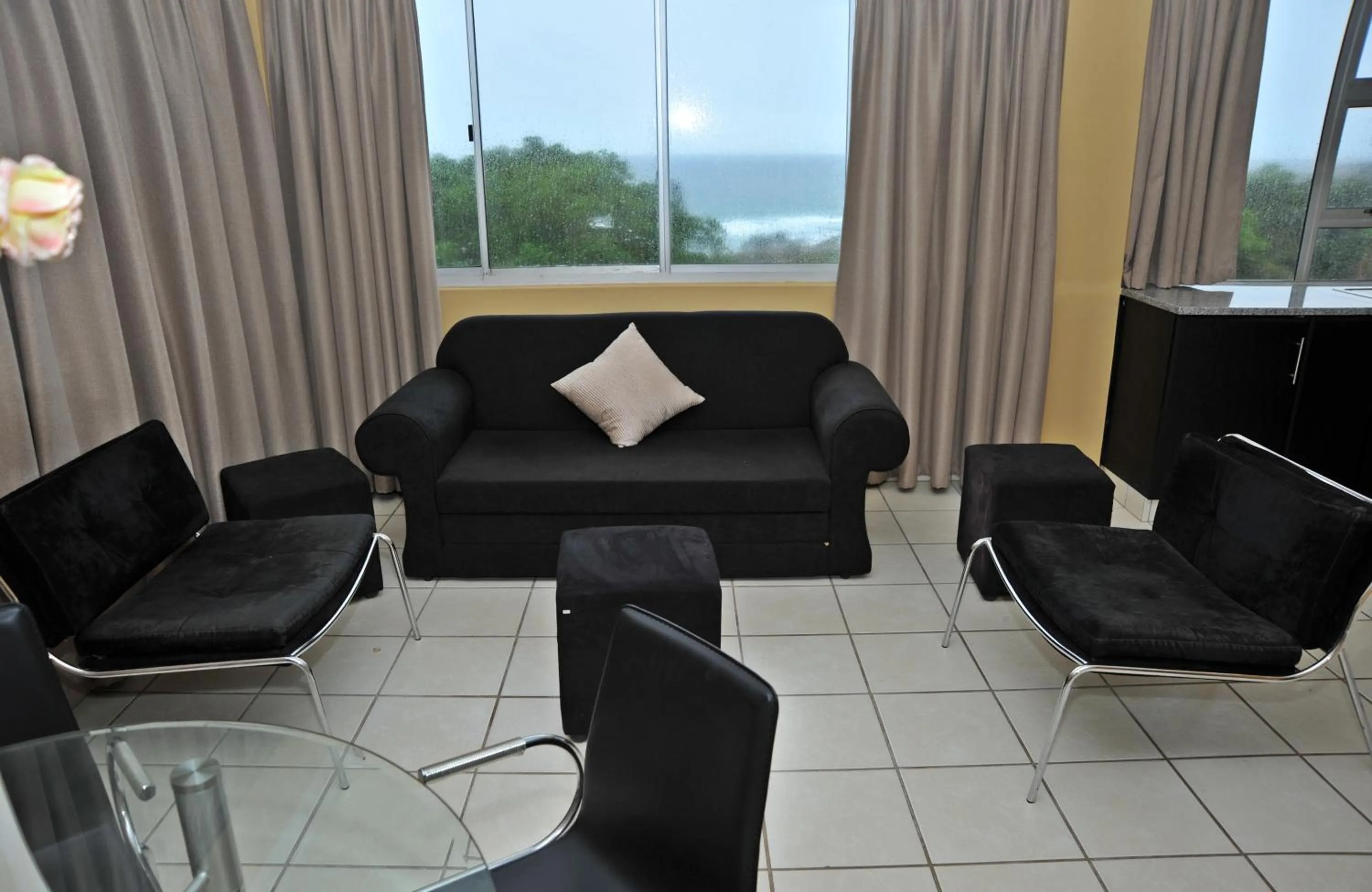 Living room in The Norwegian Lodge