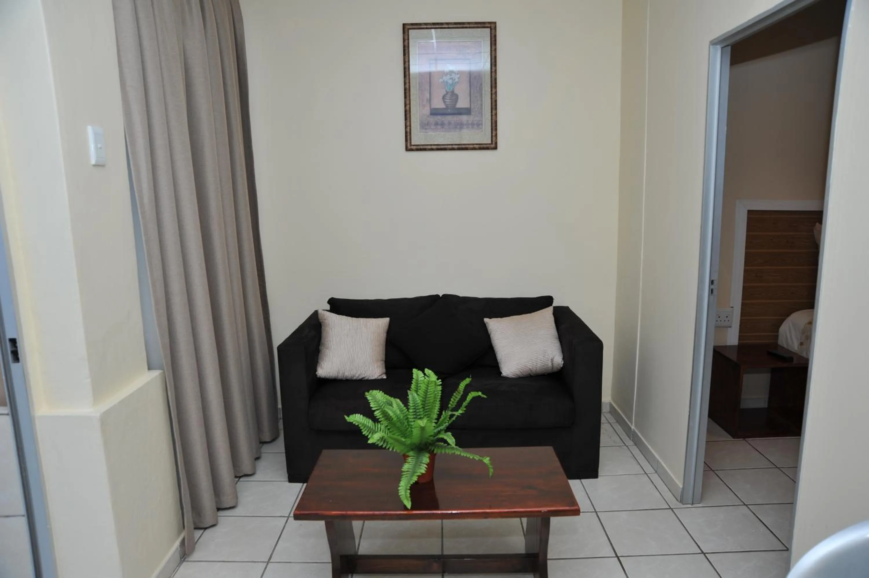 Seating area in The Norwegian Lodge