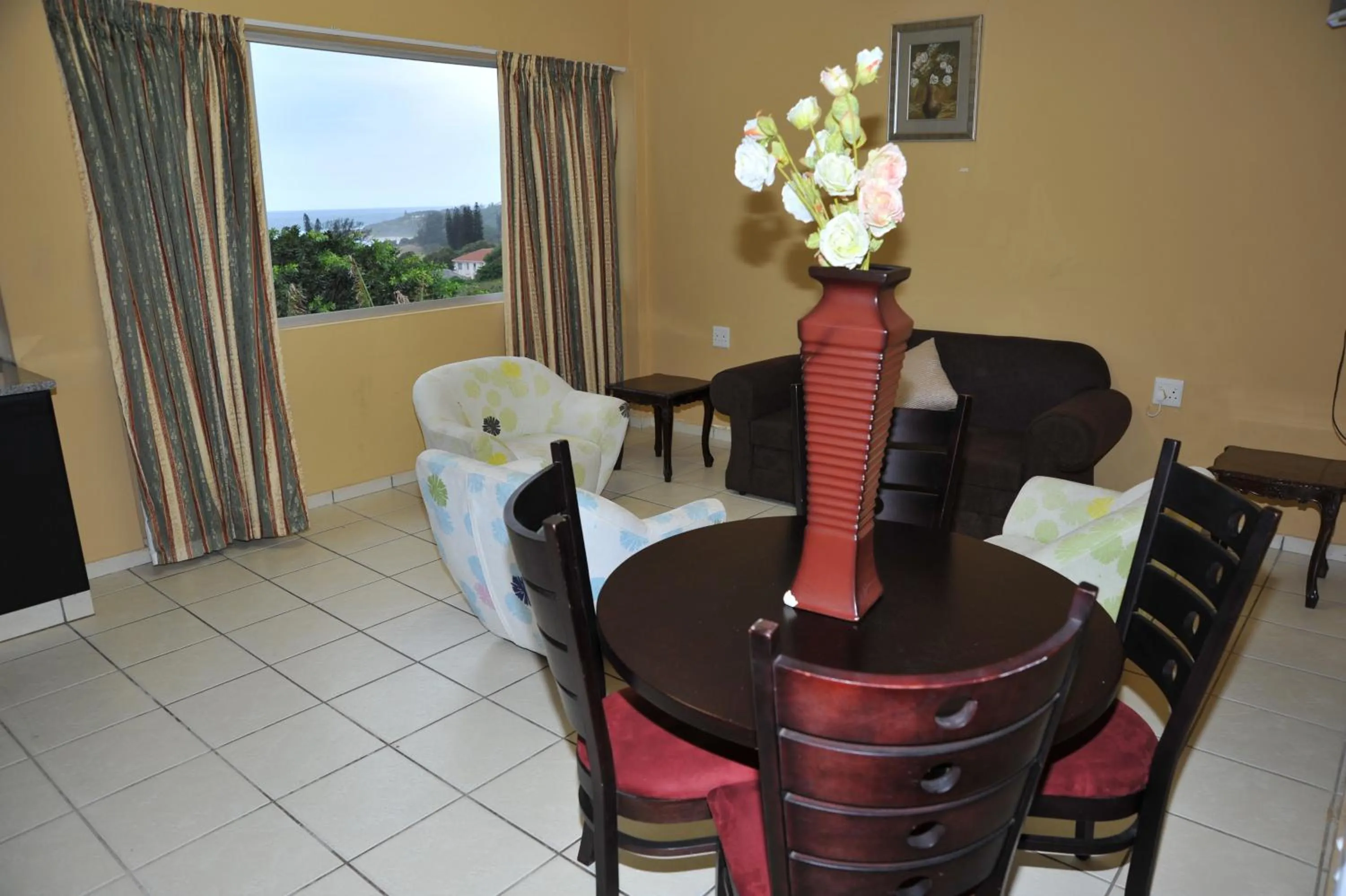 Seating area in The Norwegian Lodge